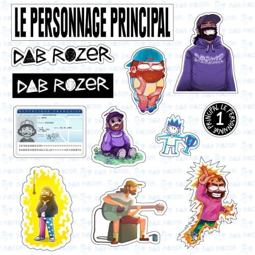 Dab Rozer dévoile « Le Personnage Principal » : un premier album entre satire, humour et rap hybride