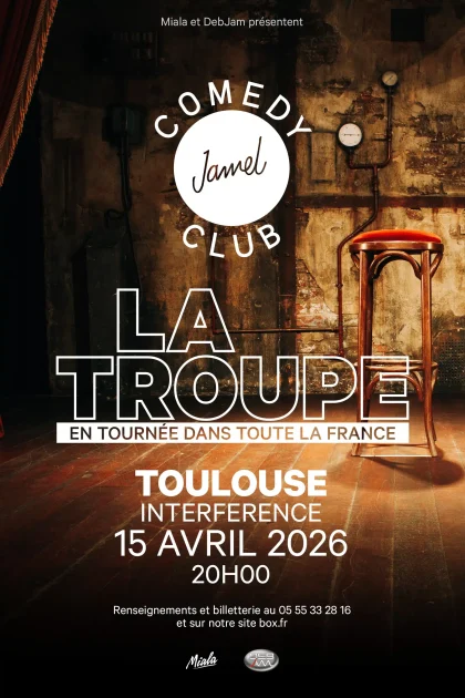 La Troupe du Jamel Comedy Club débarque à Toulouse : humour, talents et fous rires garantis