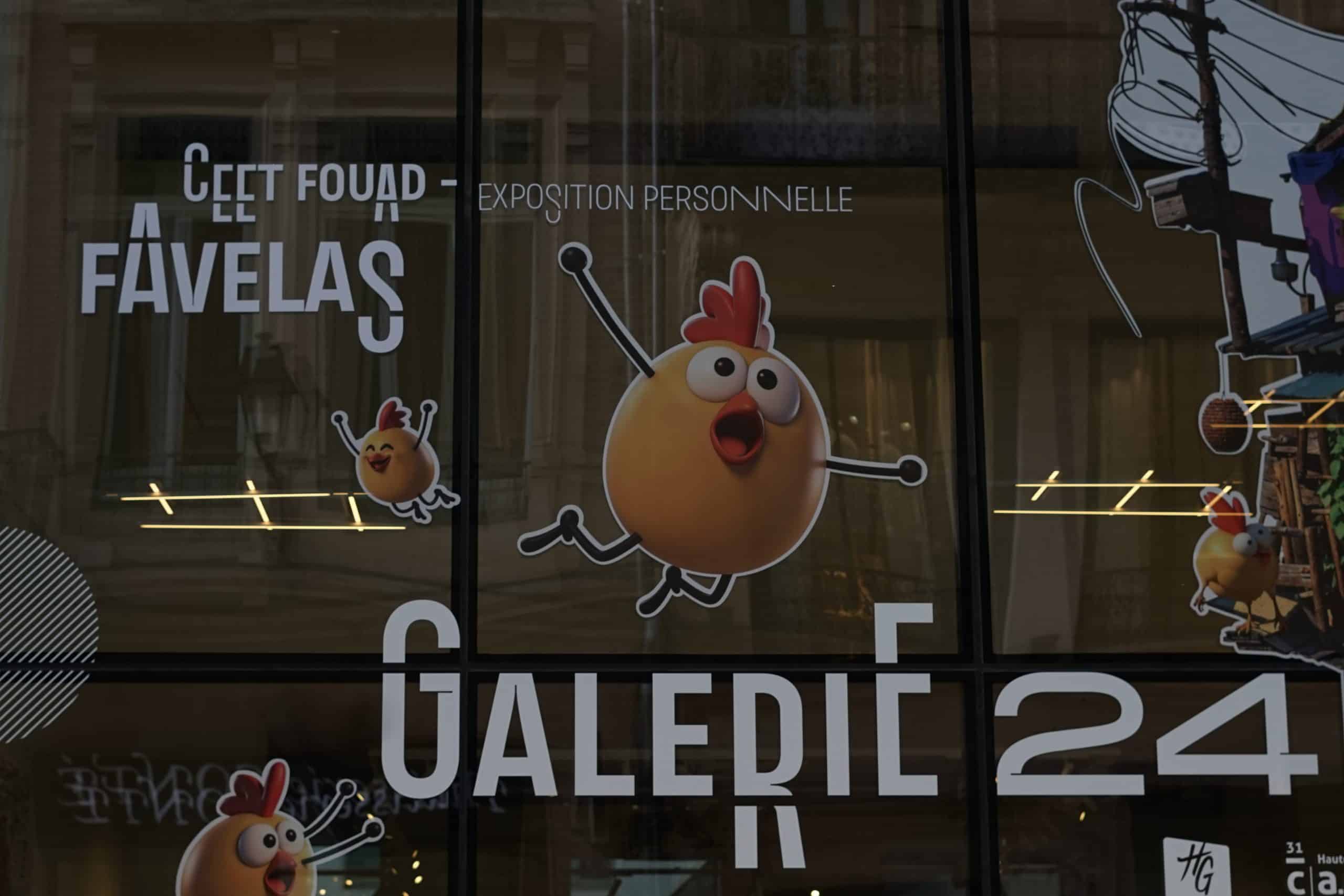 Pré Opening de l’expo « Favelas » de CEET FOUAD à la Galerie 24