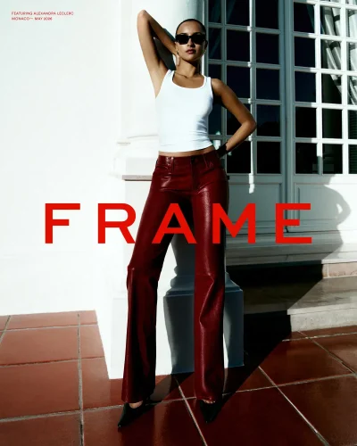 Frame x Alexandra Leclerc : une capsule estivale entre Monaco et minimalisme chic