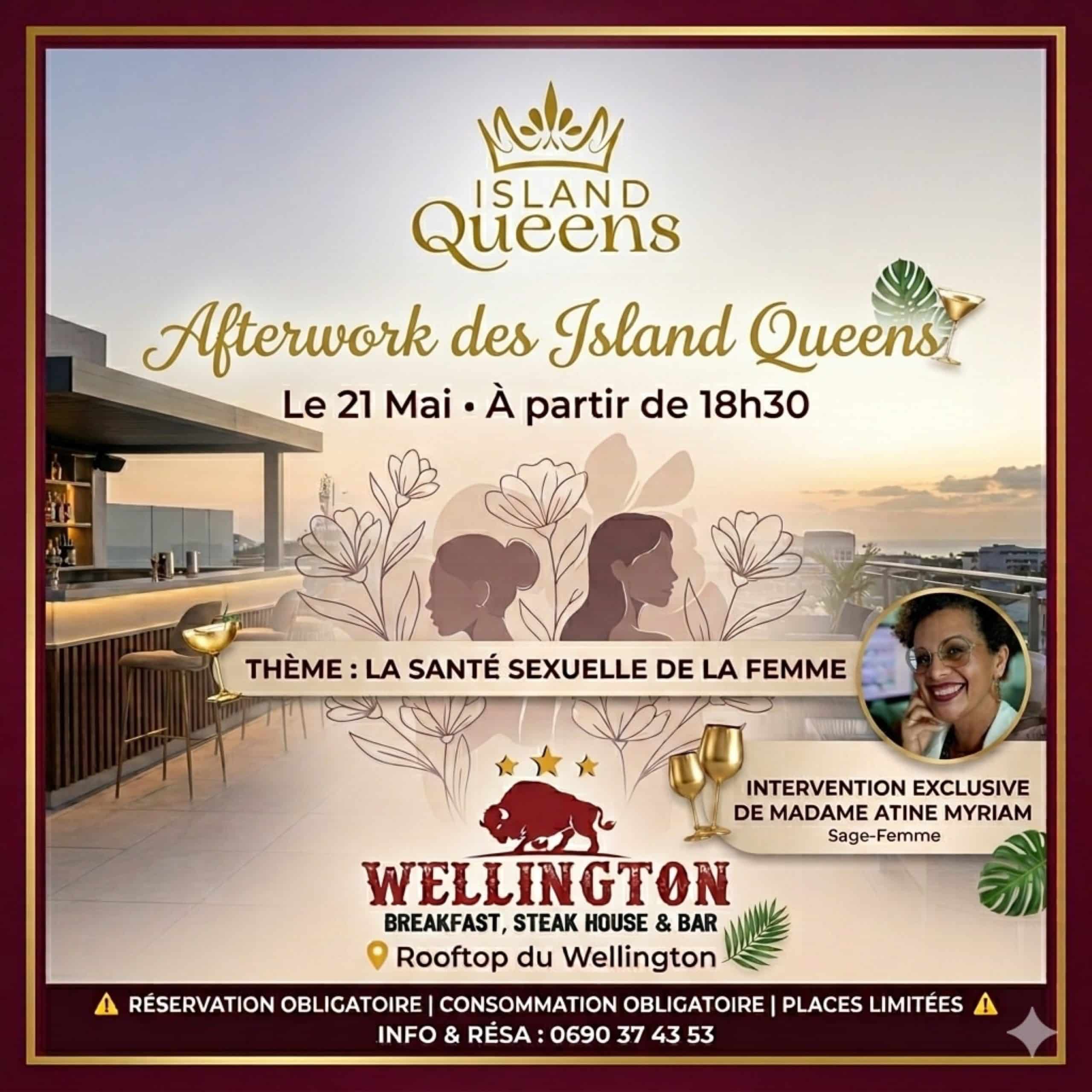 Les Island Queens organisent un afterwork dédié à la santé sexuelle féminine en Guadeloupe