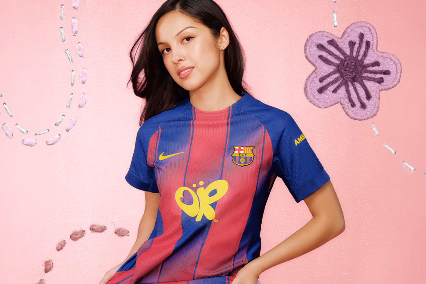 Olivia Rodrigo s’invite sur le maillot du FC Barcelone pour El Clásico 2026