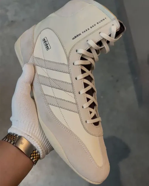 Bad Bunny x adidas Heritage High : la nouvelle sneaker lifestyle étonnante