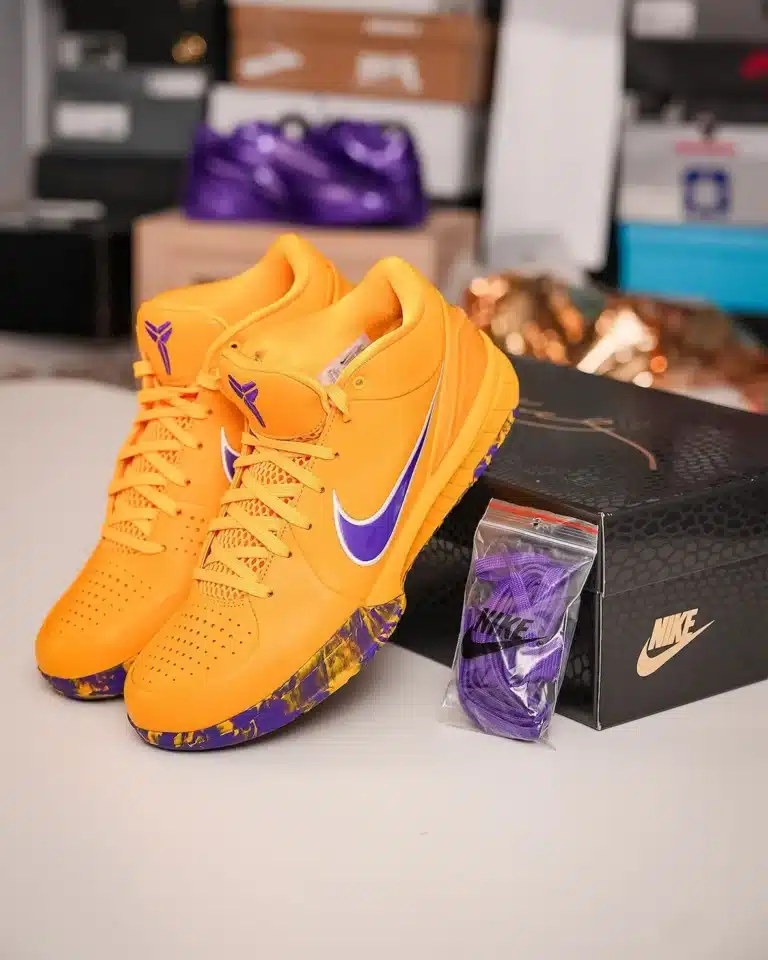 Nike Kobe 4 Protro “Draft Day Lakers” : la sneaker hommage à Kobe Bryant arrive en juin 2026