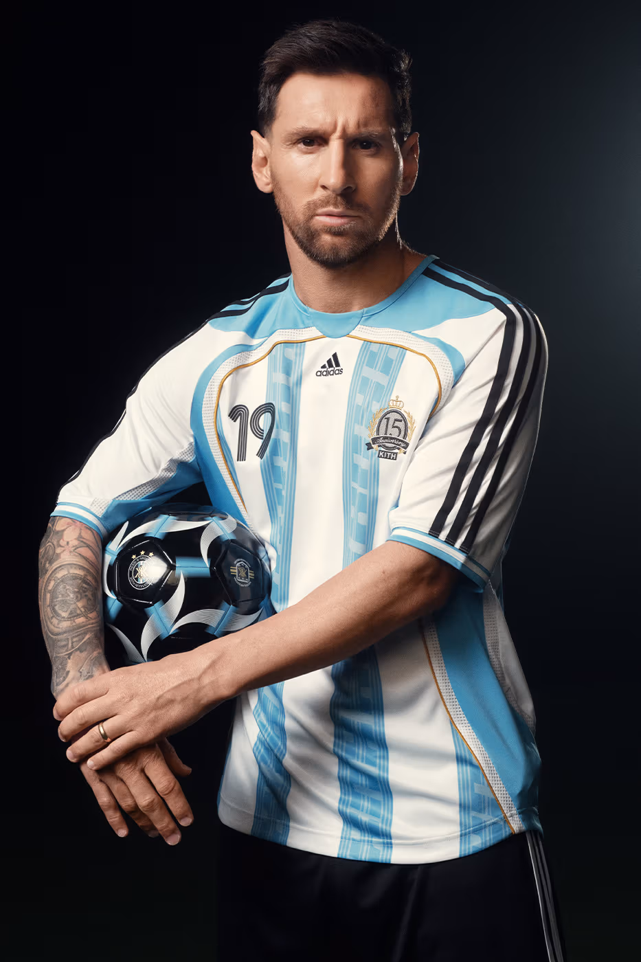 Kith, Lionel Messi et adidas Football dévoilent une collection événement entre sport et lifestyle