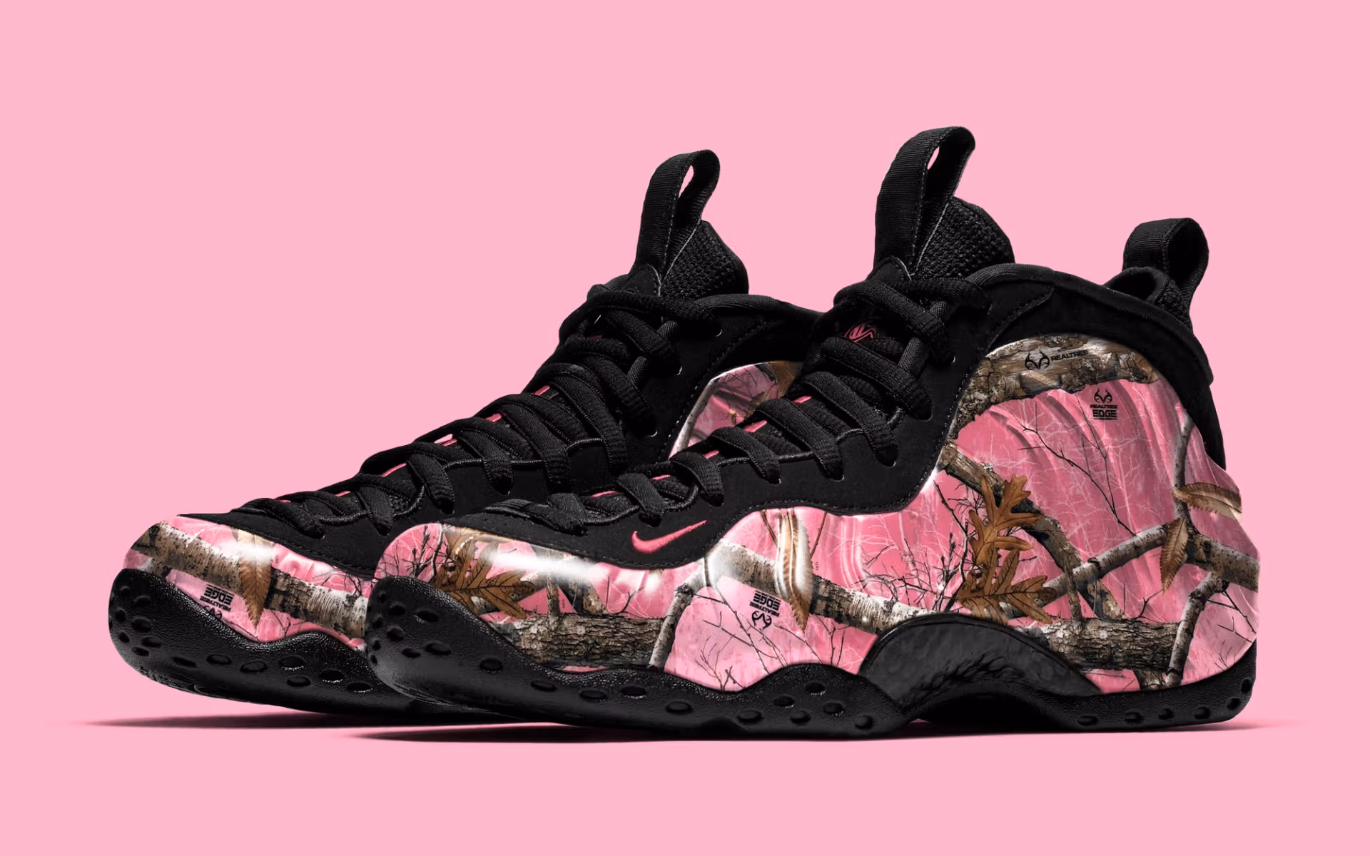 Nike prépare une Air Foamposite One “Pink Realtree” pour le printemps 2027