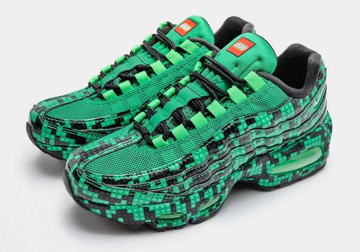 LEGO et Nike poursuivent leur collaboration avec une nouvelle Air Max 95 dédiée aux plus jeunes