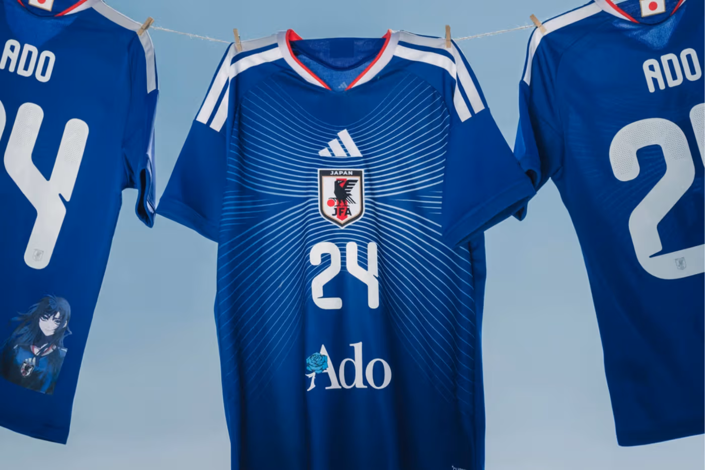 adidas et Ado réinventent le maillot du Japon pour la Coupe du Monde 2026
