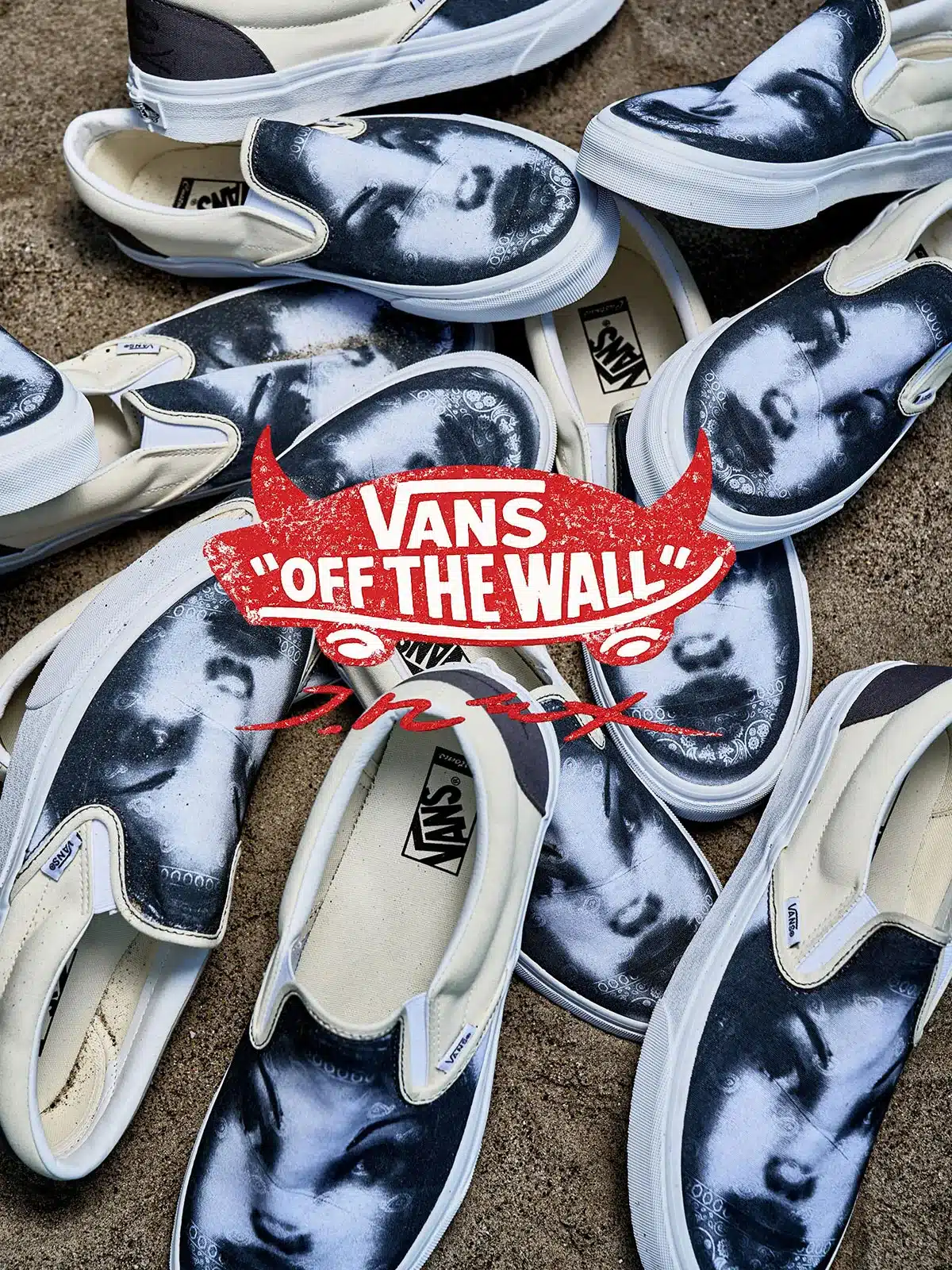 L’artiste T-REX signe sa première sneaker avec Vans dans une collaboration aussi sombre qu’audacieuse