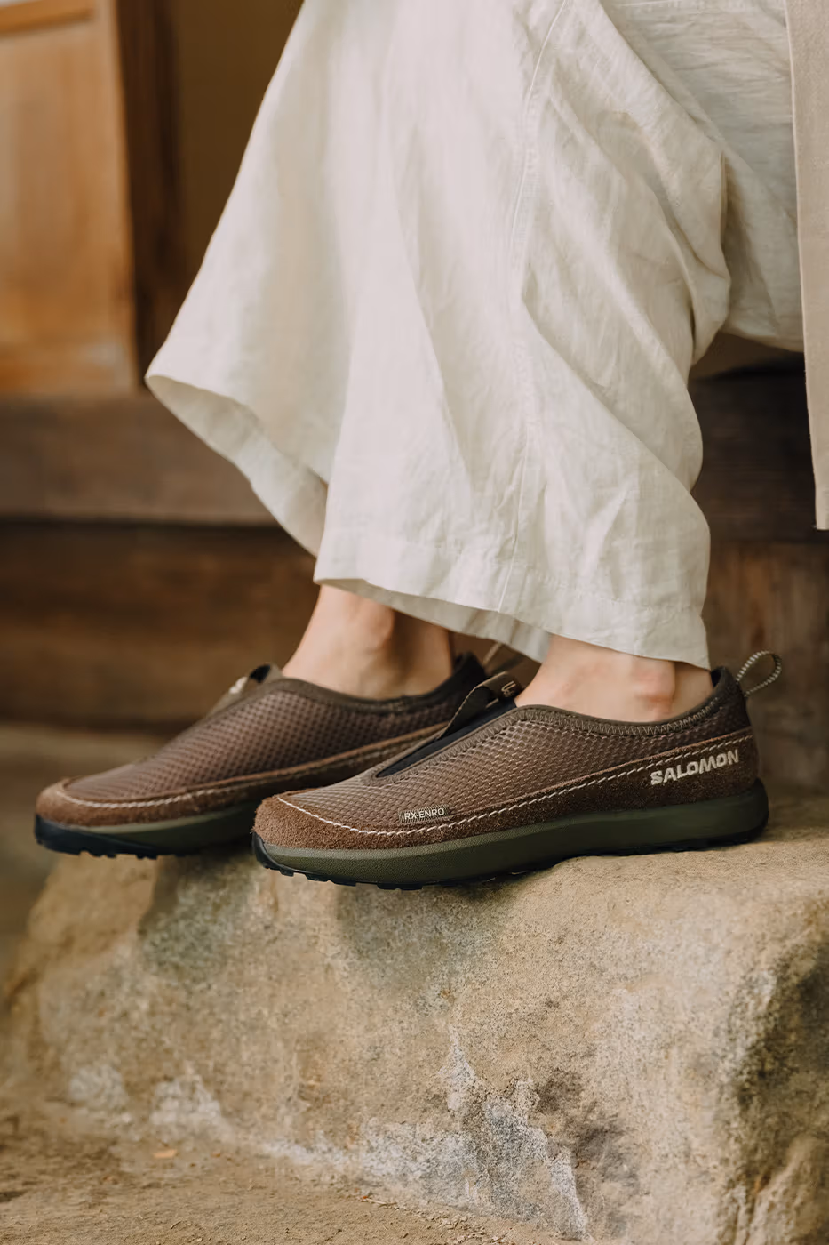Salomon dévoile la RX-ENRO UCHI, une sneaker inspirée de la sérénité des jardins japonais
