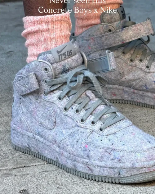 Lil Yachty dévoile une nouvelle Concrete Boys x Nike Air Force 1 Mid inspirée de Space Hippie