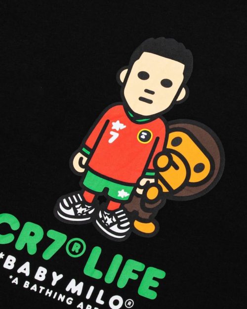 Cristiano Ronaldo et BAPE relancent leur collaboration avec une collection Baby Milo exclusive
