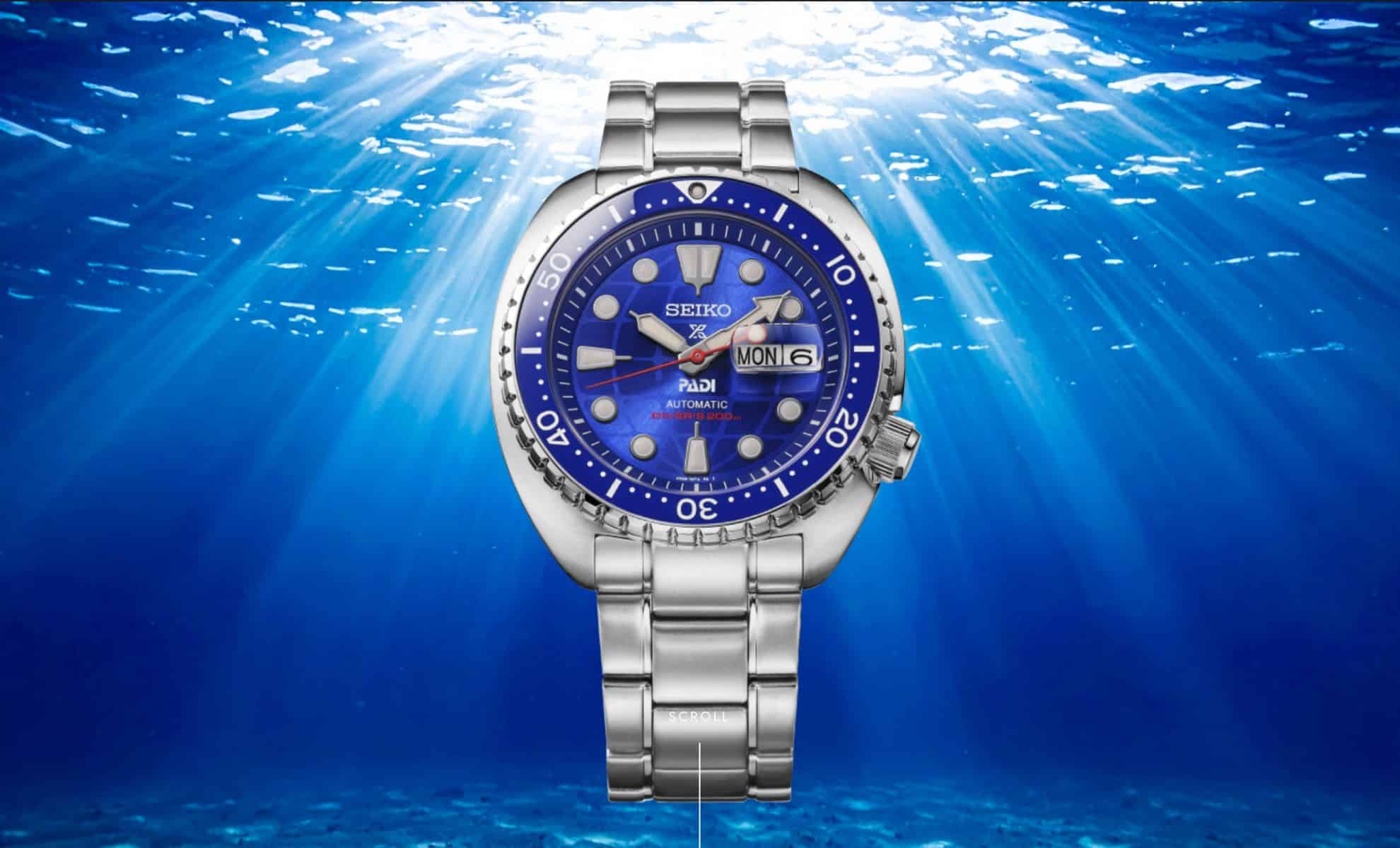 Seiko célèbre les 60 ans de PADI avec une édition limitée Prospex « King Turtle »