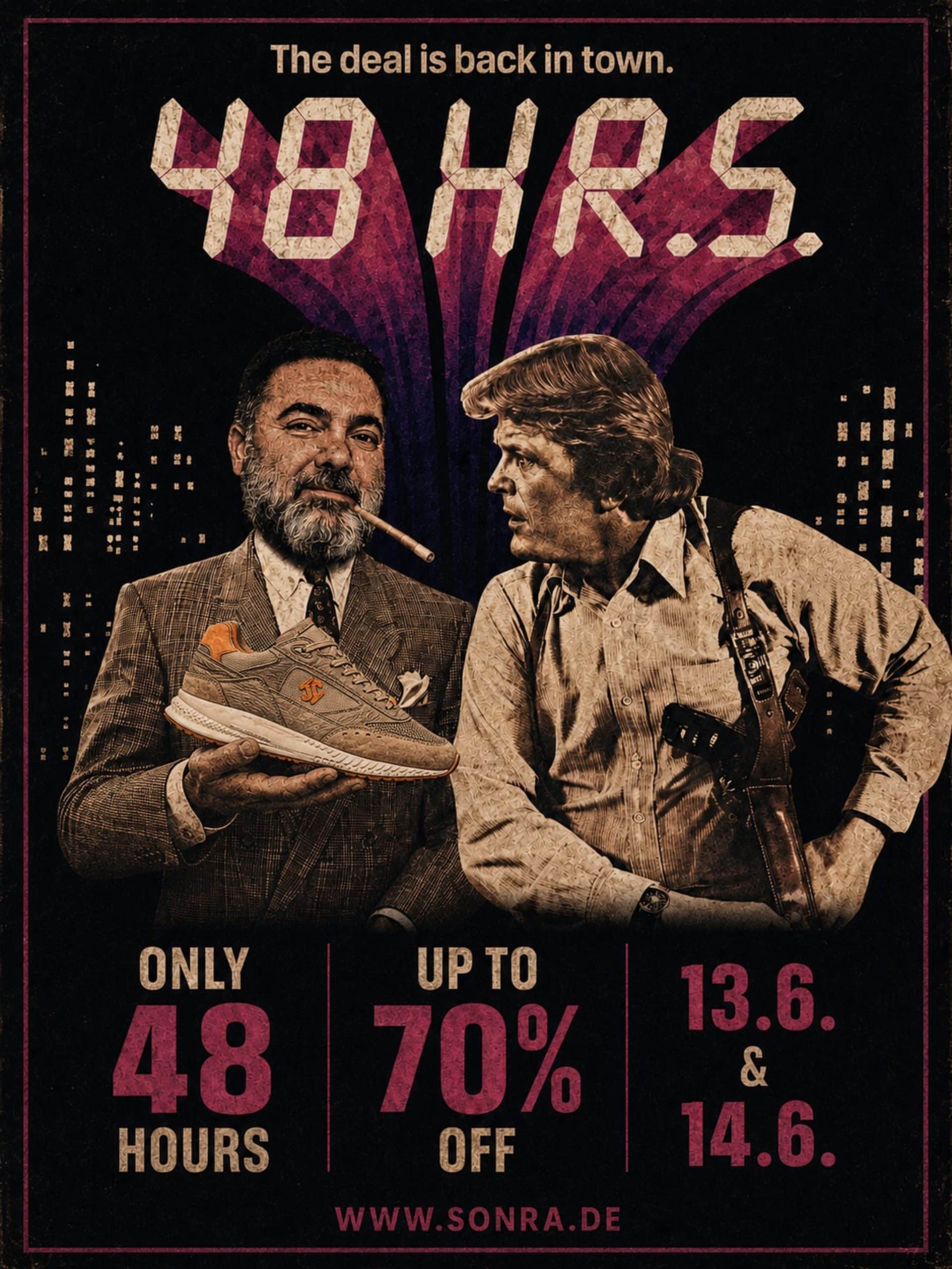 Sonra relance son opération « 48 HRS » avec jusqu’à 70 % de réduction sur ses sneakers premium
