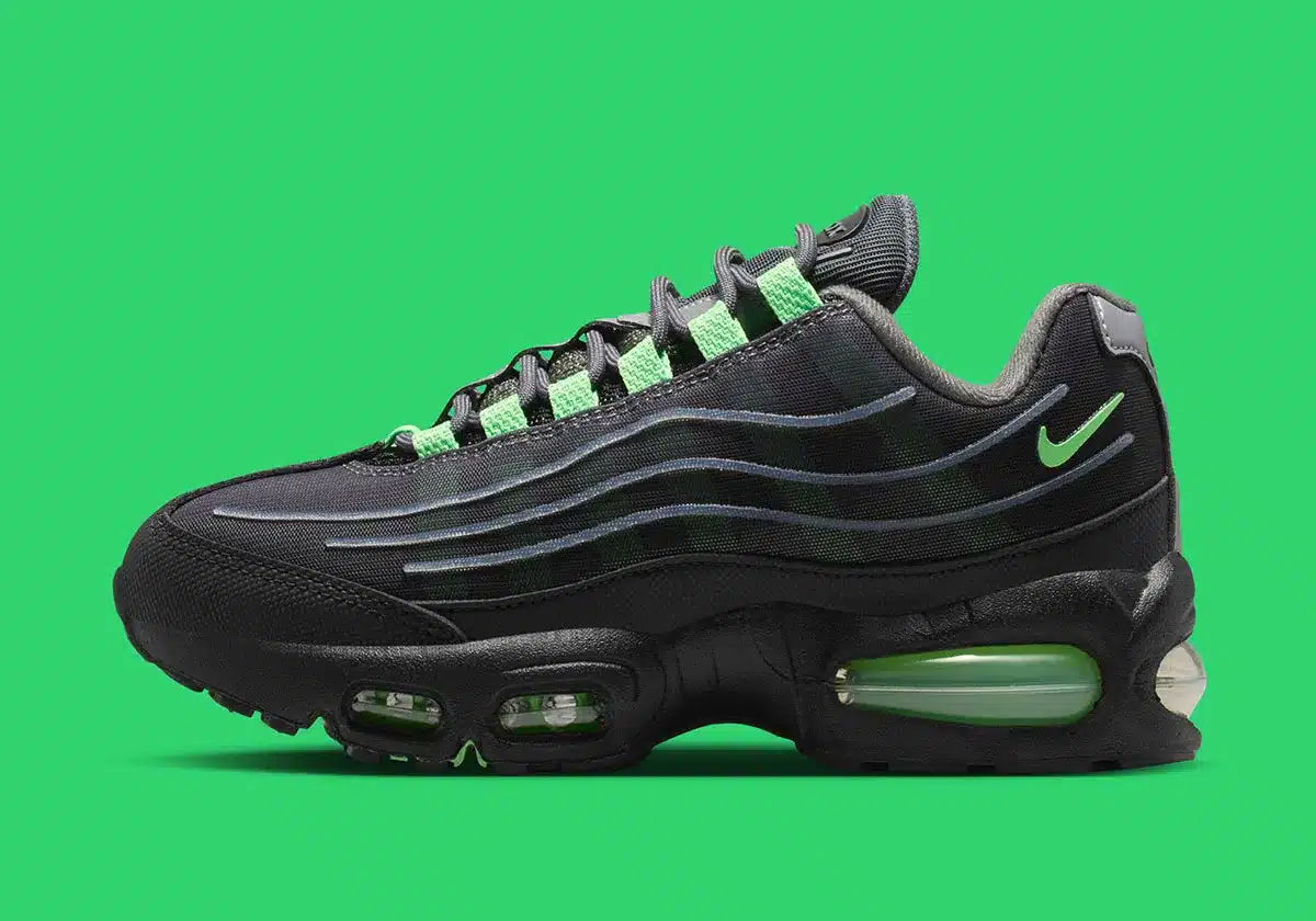 Nike poursuit l’évolution de l’Air Max 95 avec la nouvelle version Tech « Illusion Green »