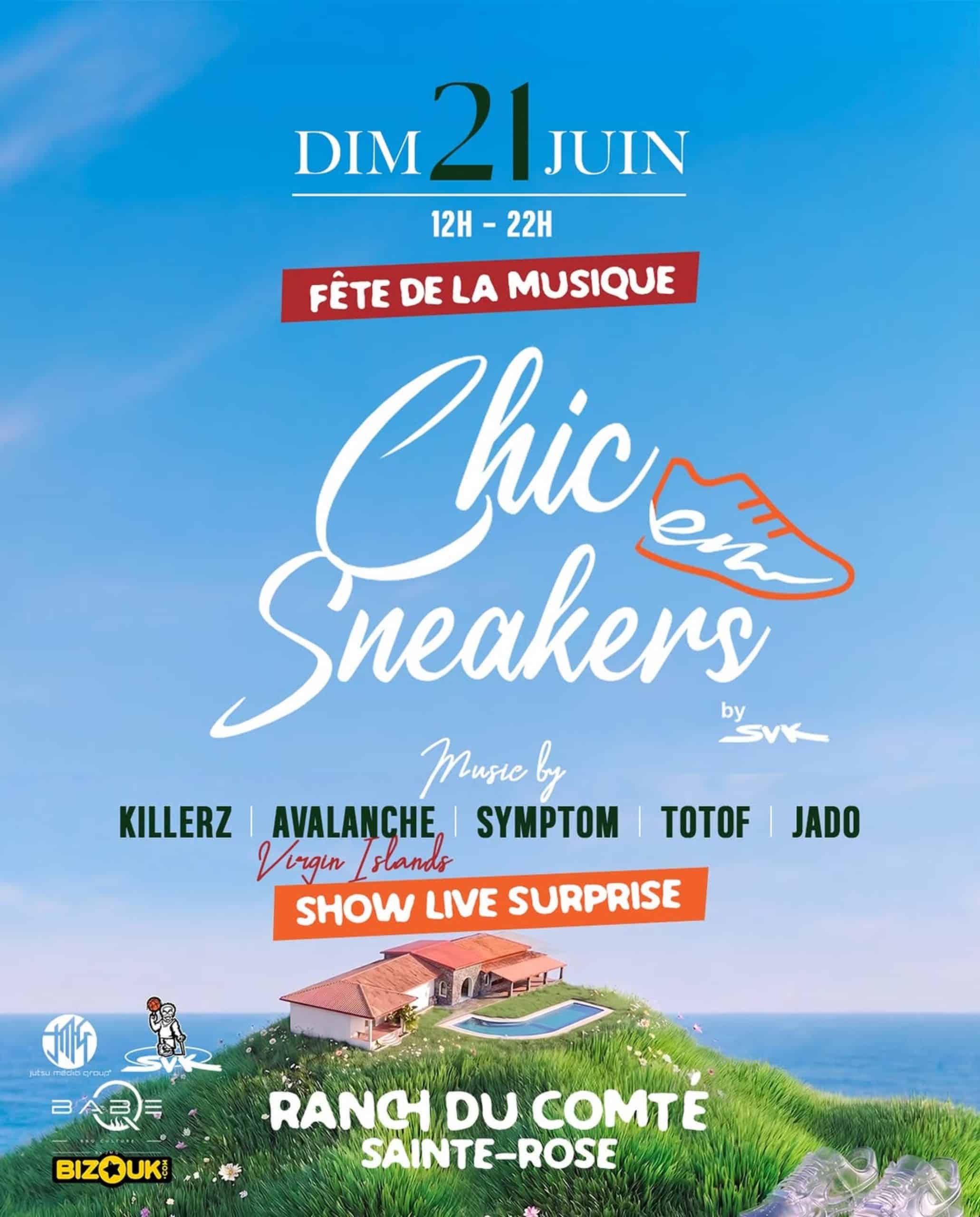 CHIC EN SNEAKERS RÉINVENTE LA FÊTE DE LA MUSIQUE EN GUADELOUPE