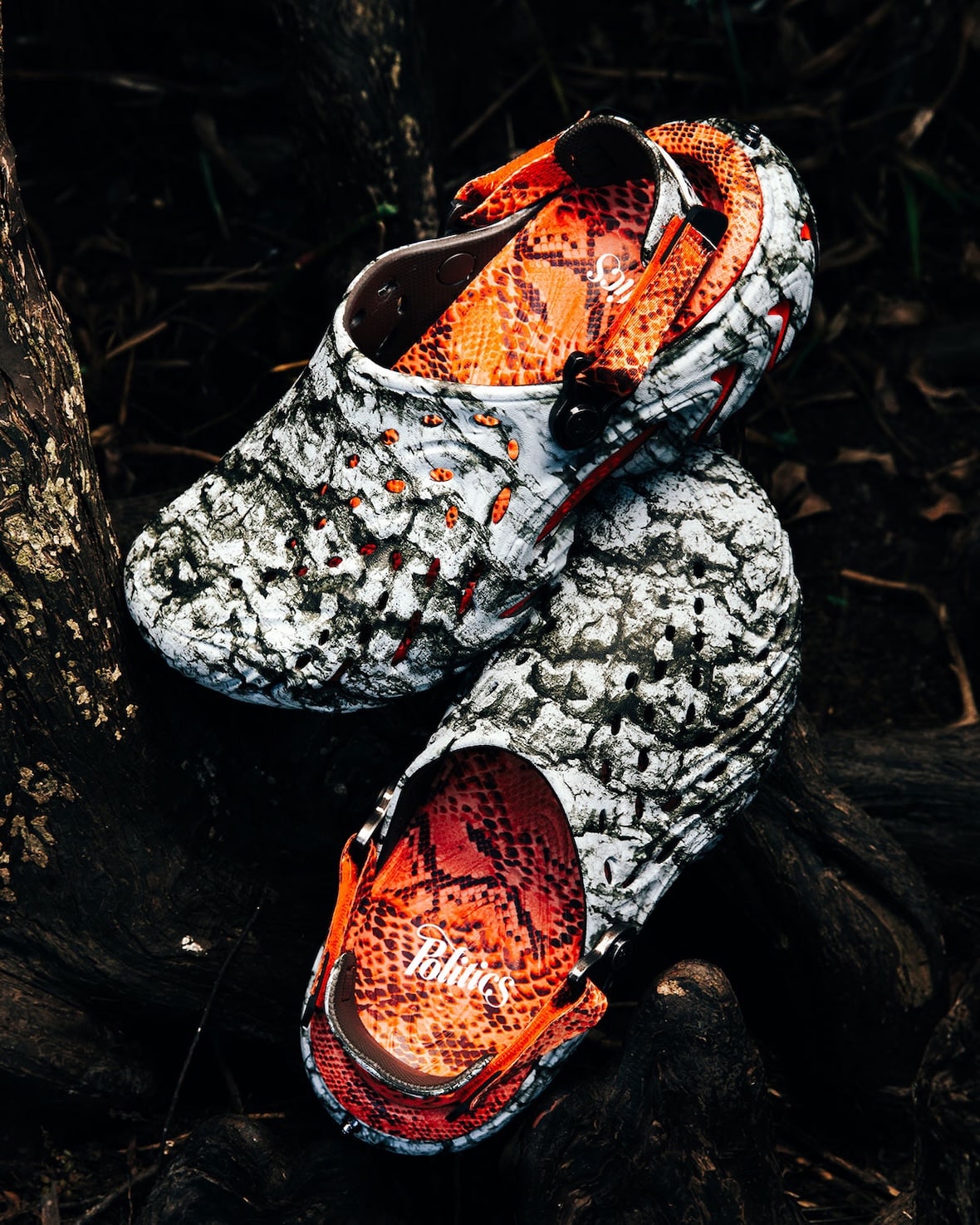 Sneaker Politics x Crocs Echo II « Watch Your Step » : une collaboration inspirée du copperhead