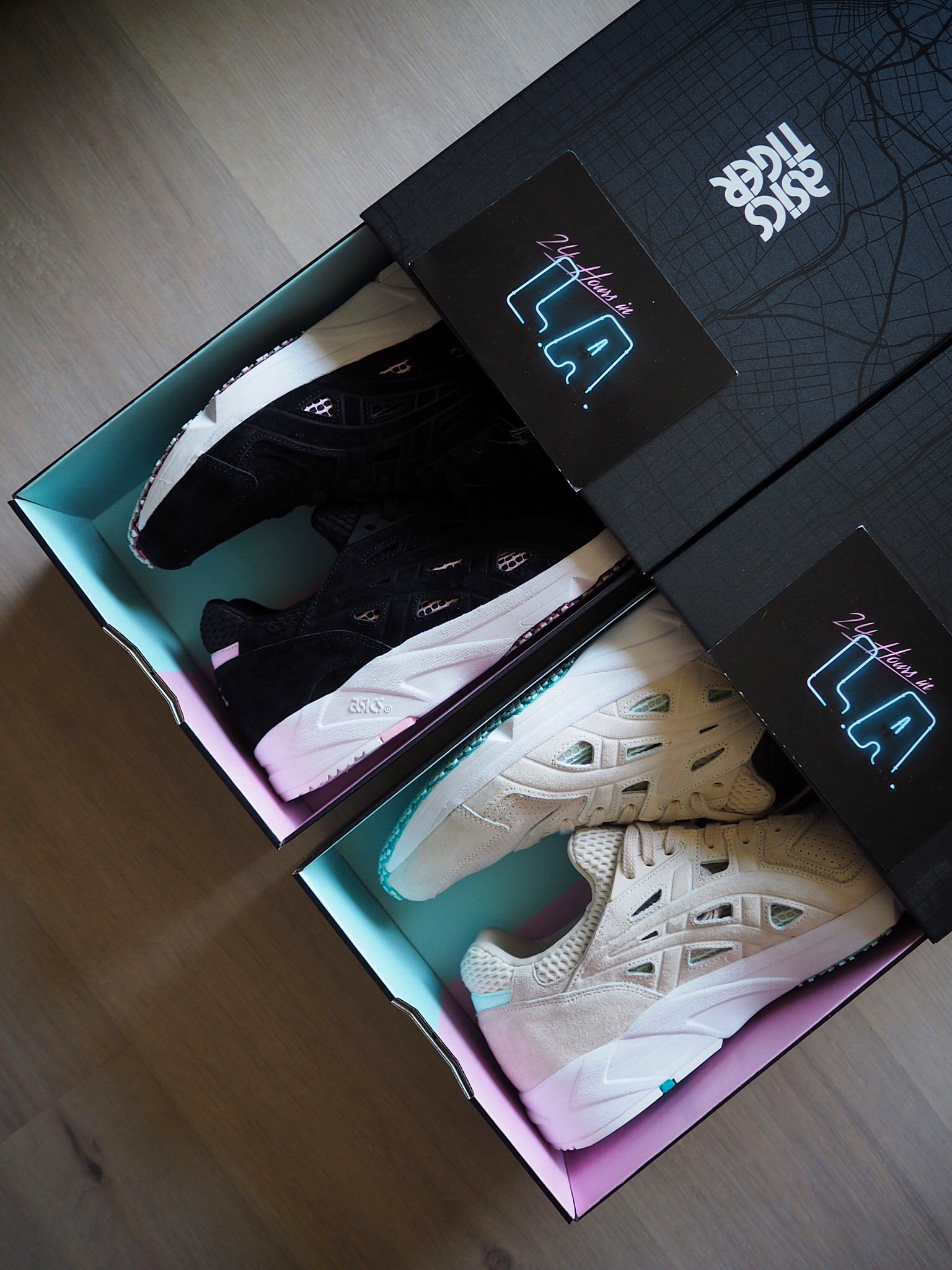 Asics gel DS trainer x Size? "24 hours in LA"