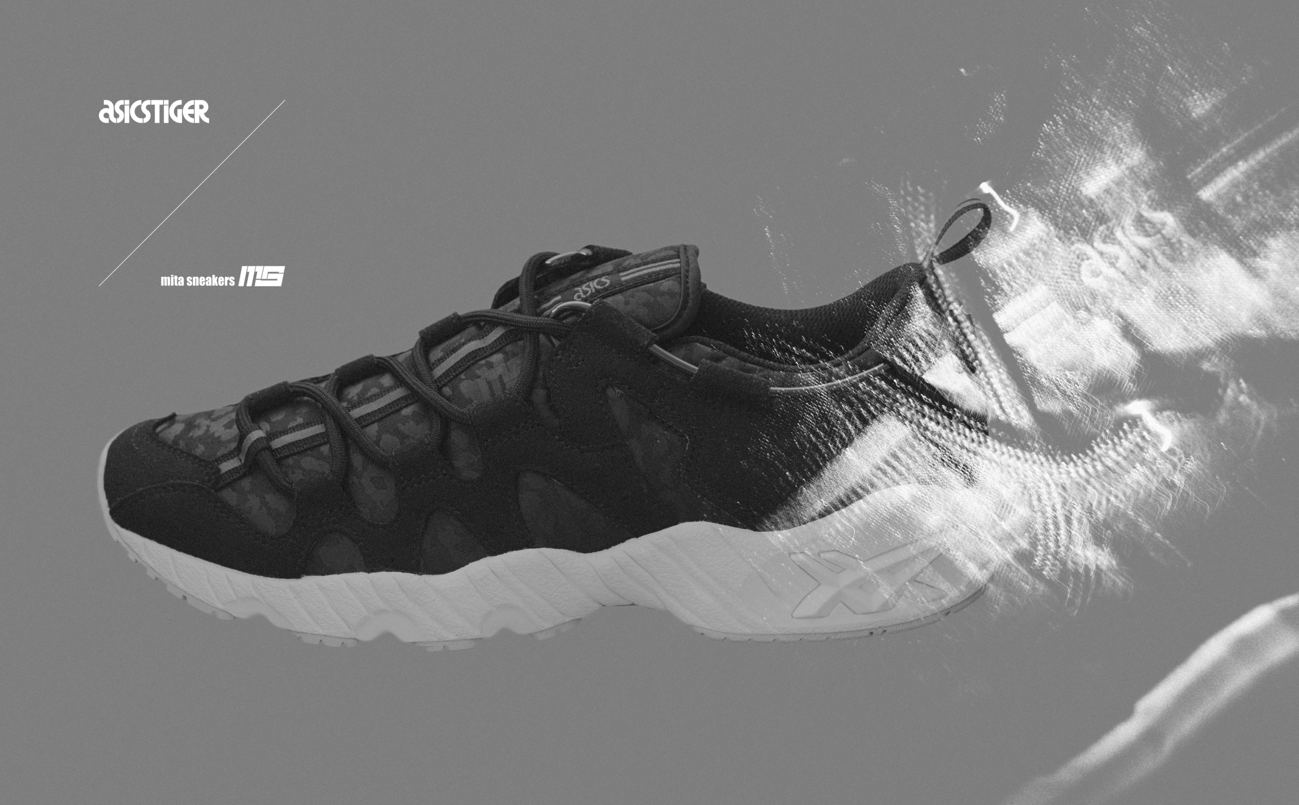 Mita Sneakers X Asics Gel Mai "Black panther"