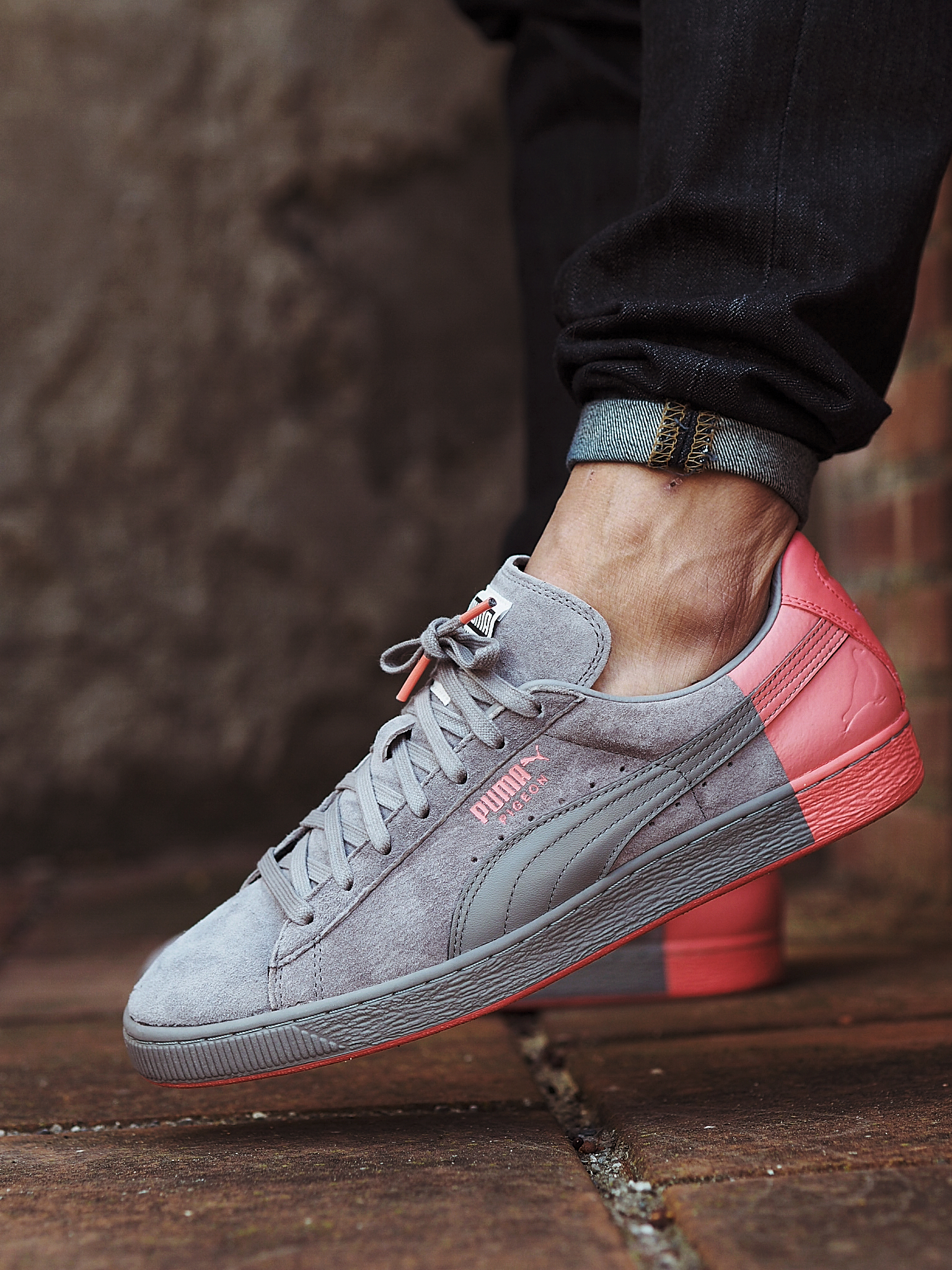 Puma suede x Staple
