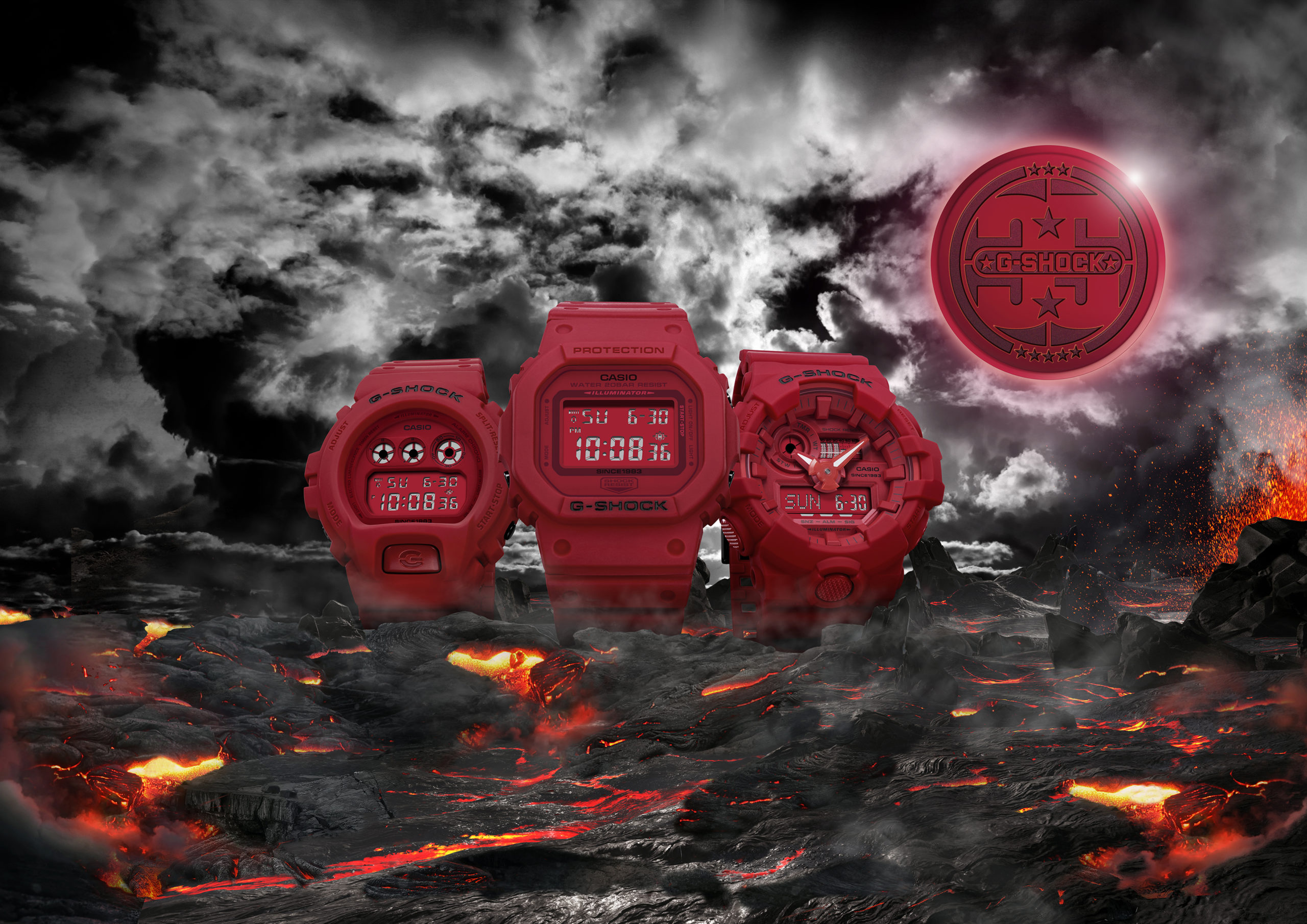 G-SHOCK "RED OUT" Pack-35th Anniversary