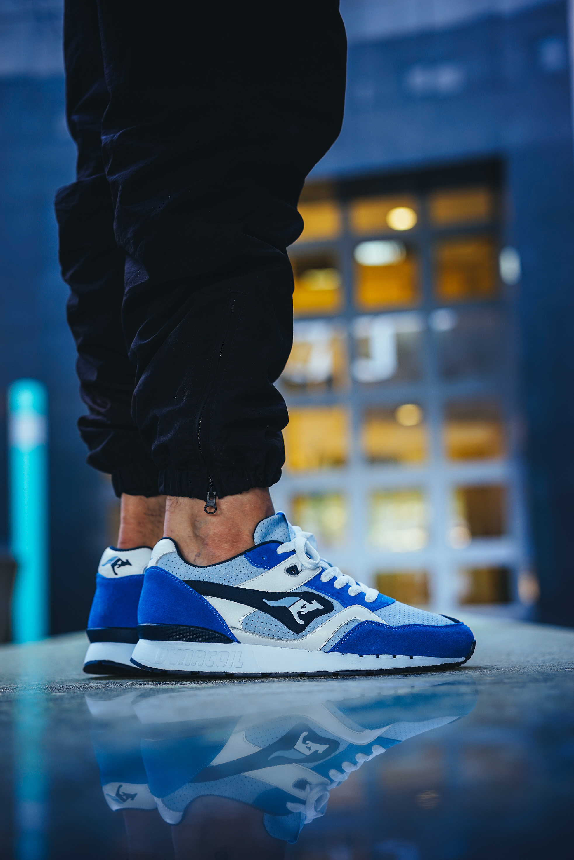 Racer hybrid - blue_white