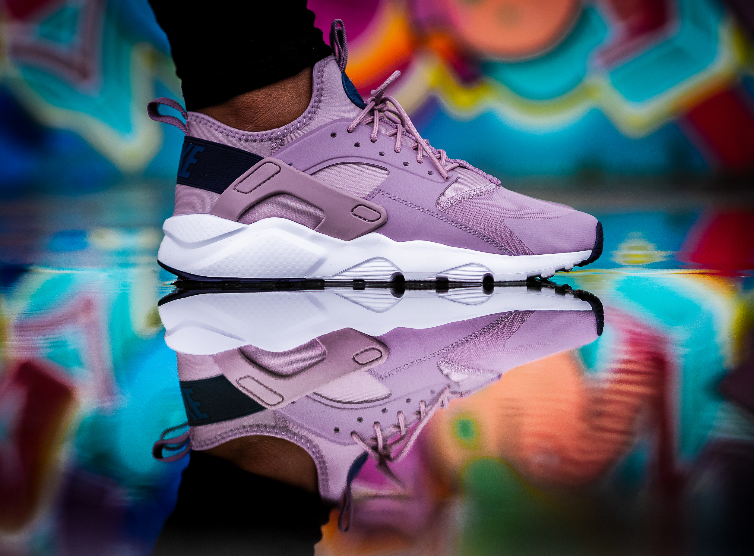 NIKE AIR HUARACHE ULTRA "Rose-Gridiron"