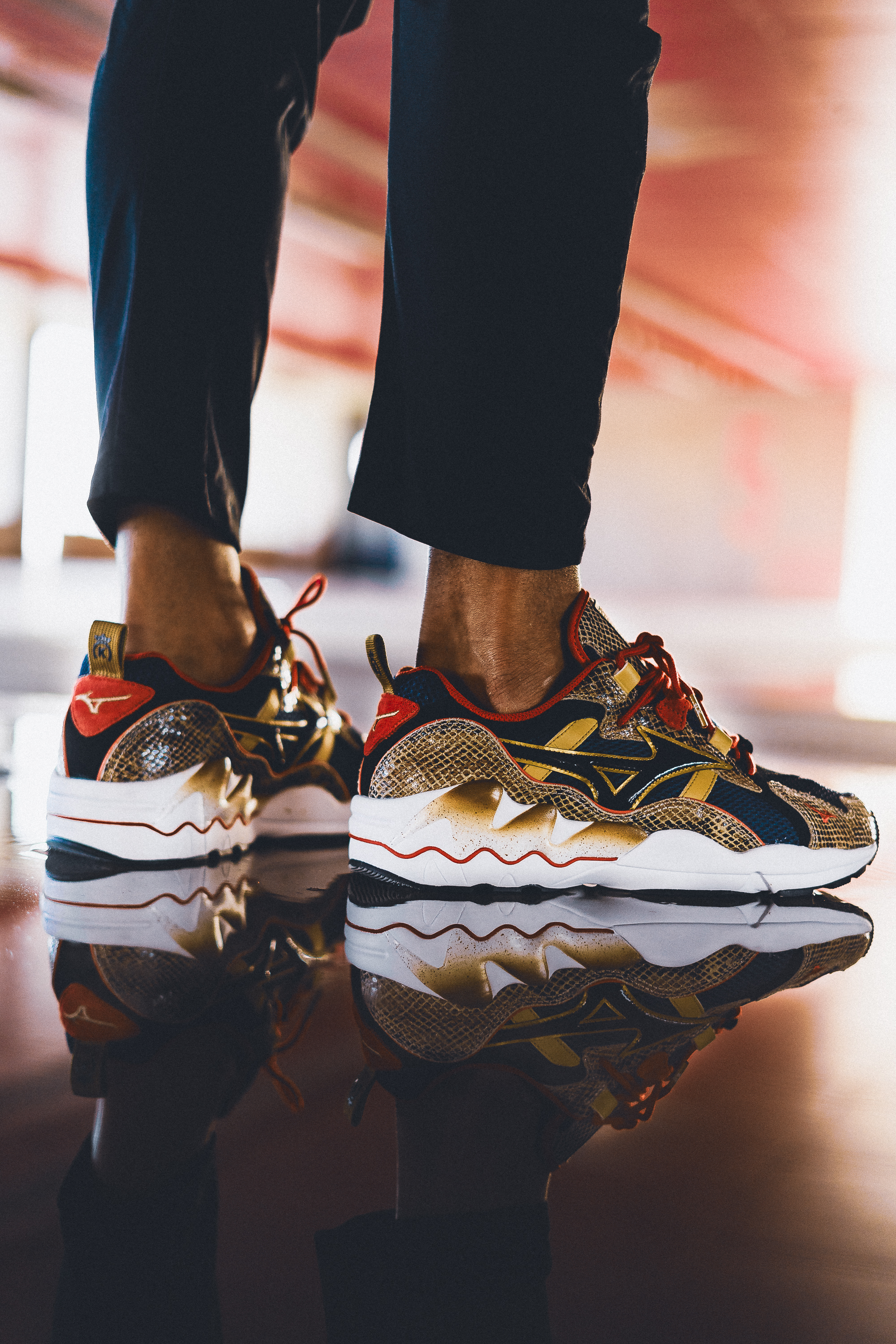 MIZUNO WAVE RIDER I X 24 KILATES « KING KOBRA »
