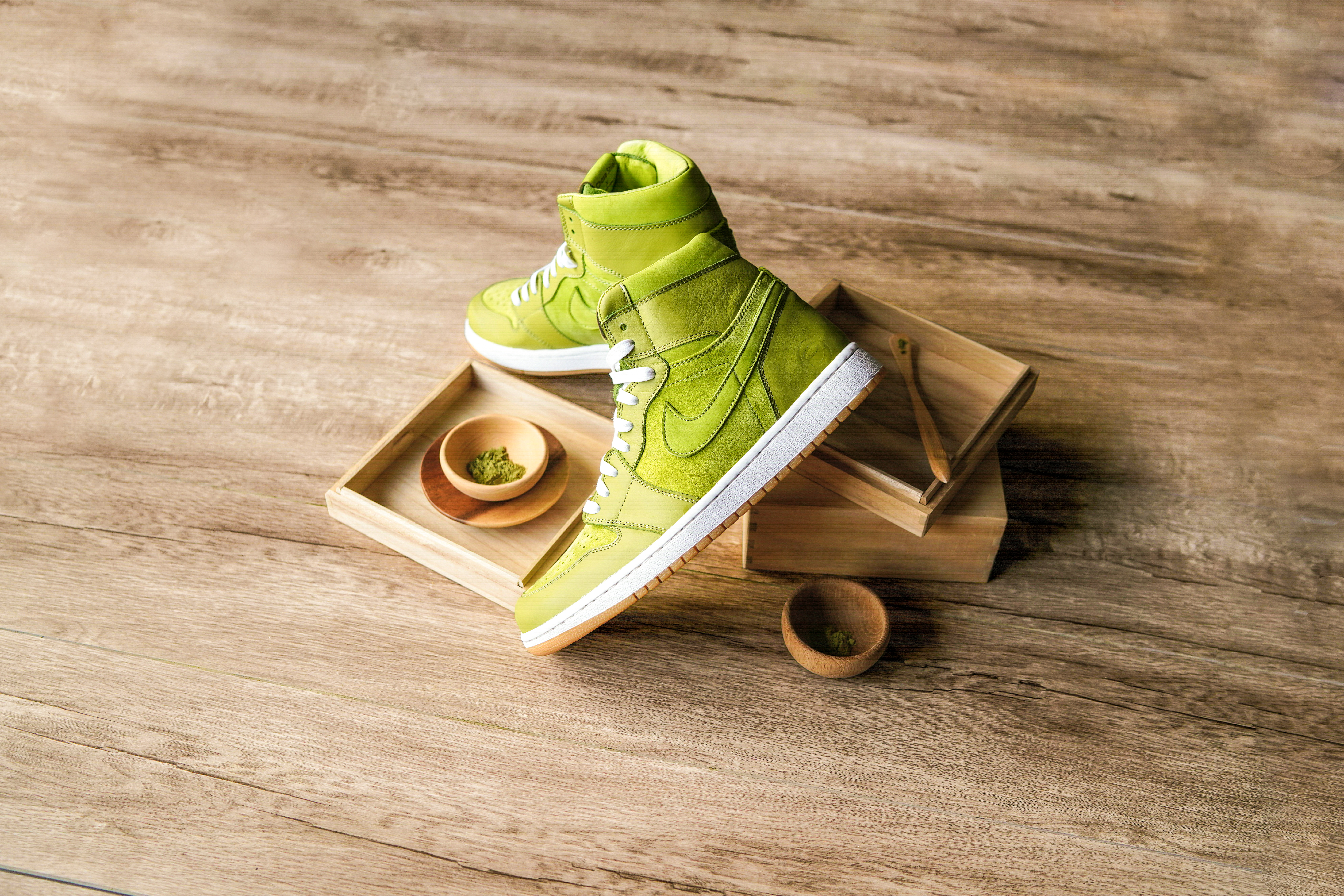 AIR JORDAN I "MATCHA" X Chase Shiel X Ryustyler