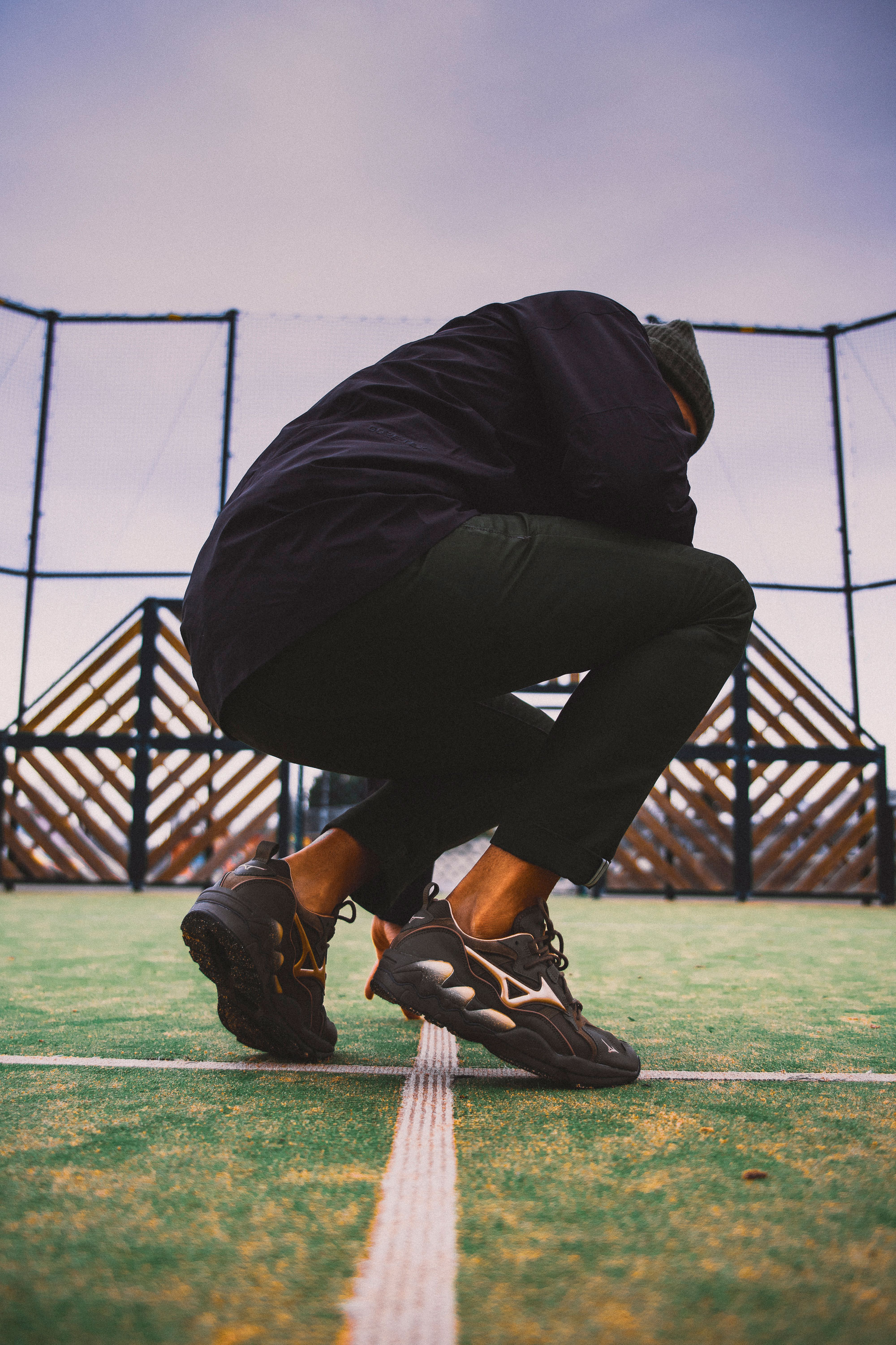 MIZUNO WAVE RIDER 1 TECH FUTURE "FOREST NIGHT"