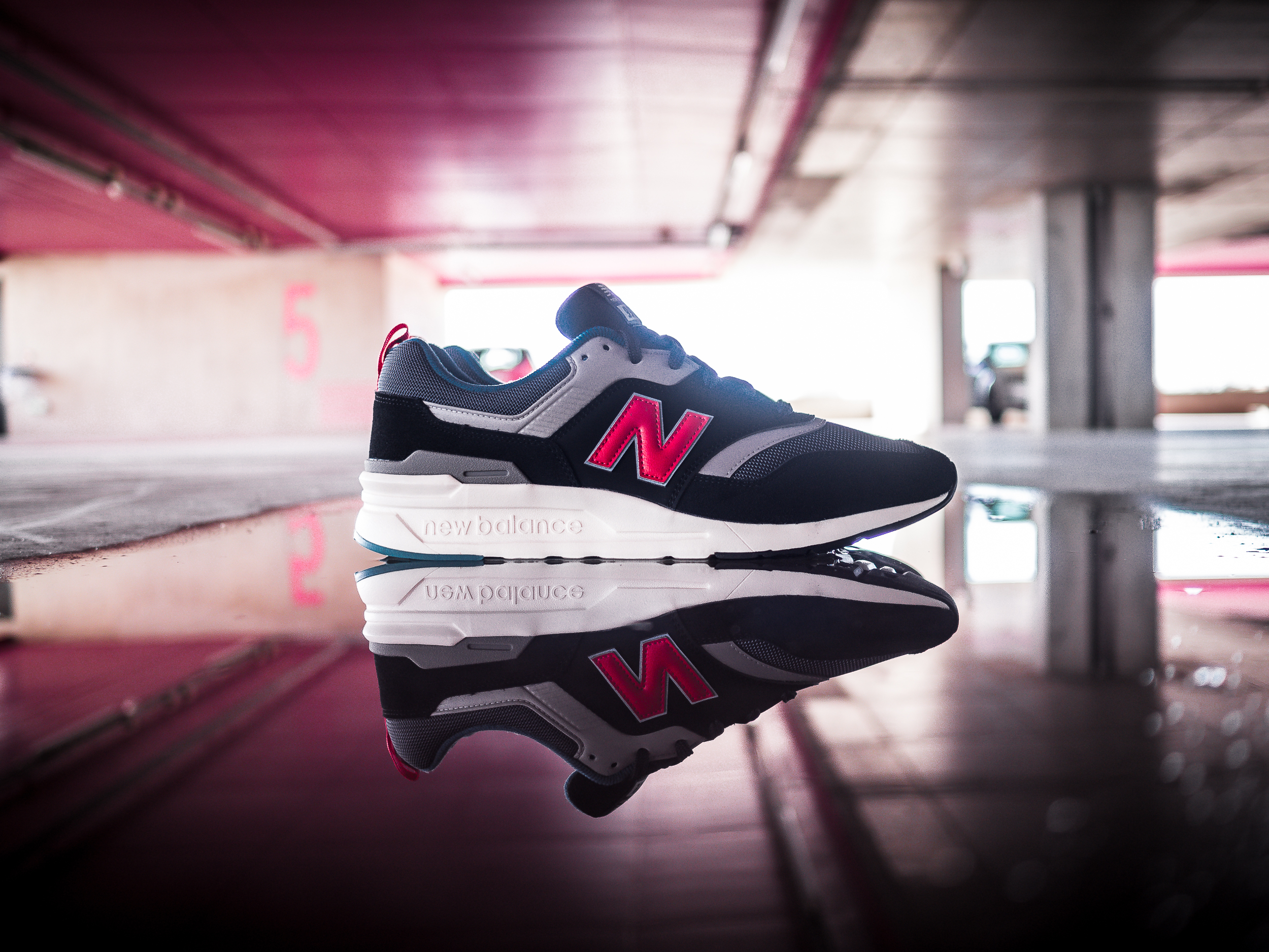 NEW BALANCE 997 H "Magnet/Energy Red"