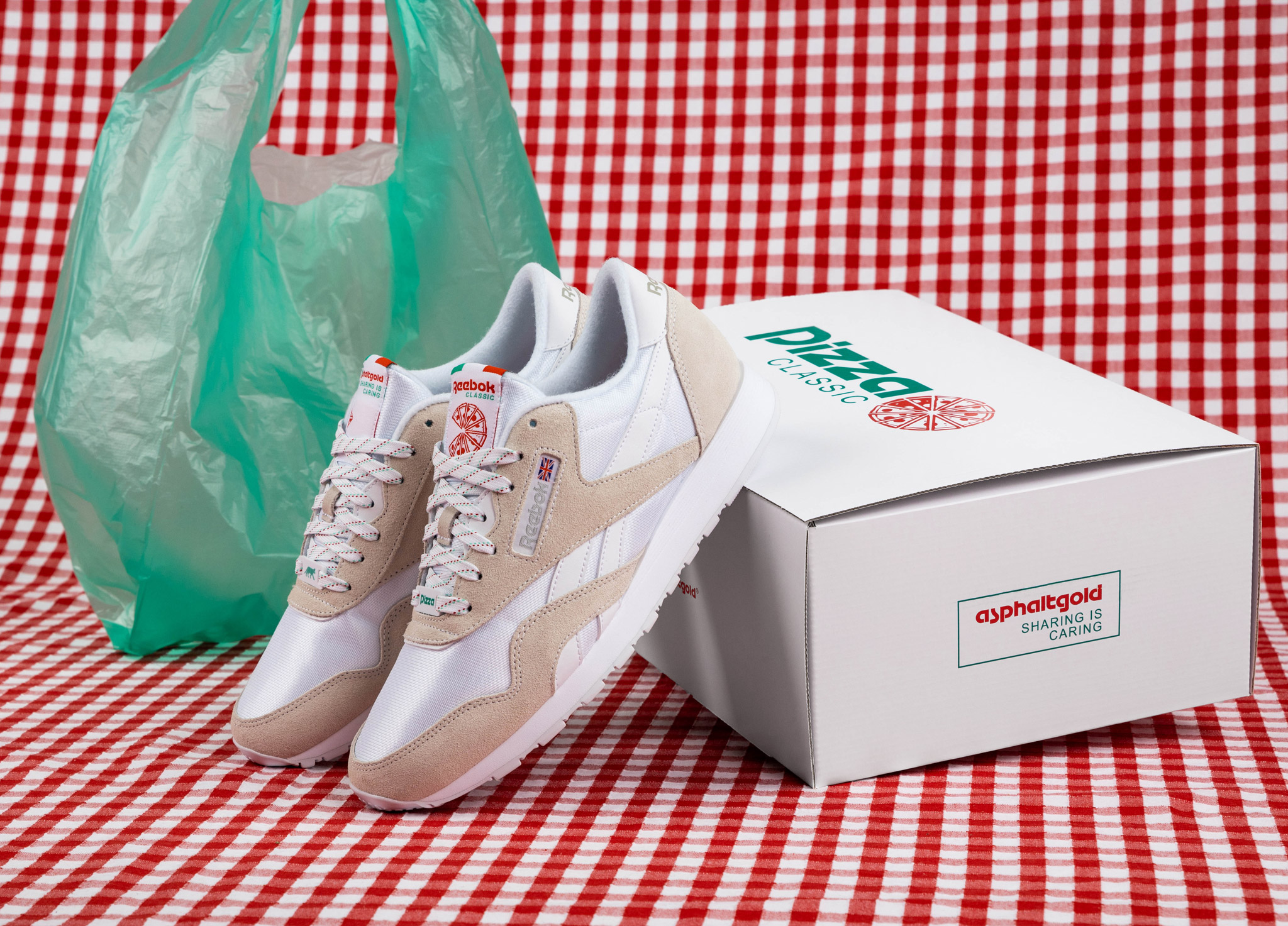 REEBOK X ASPHALTGOLD CLASSIC NYLON « PIZZA »