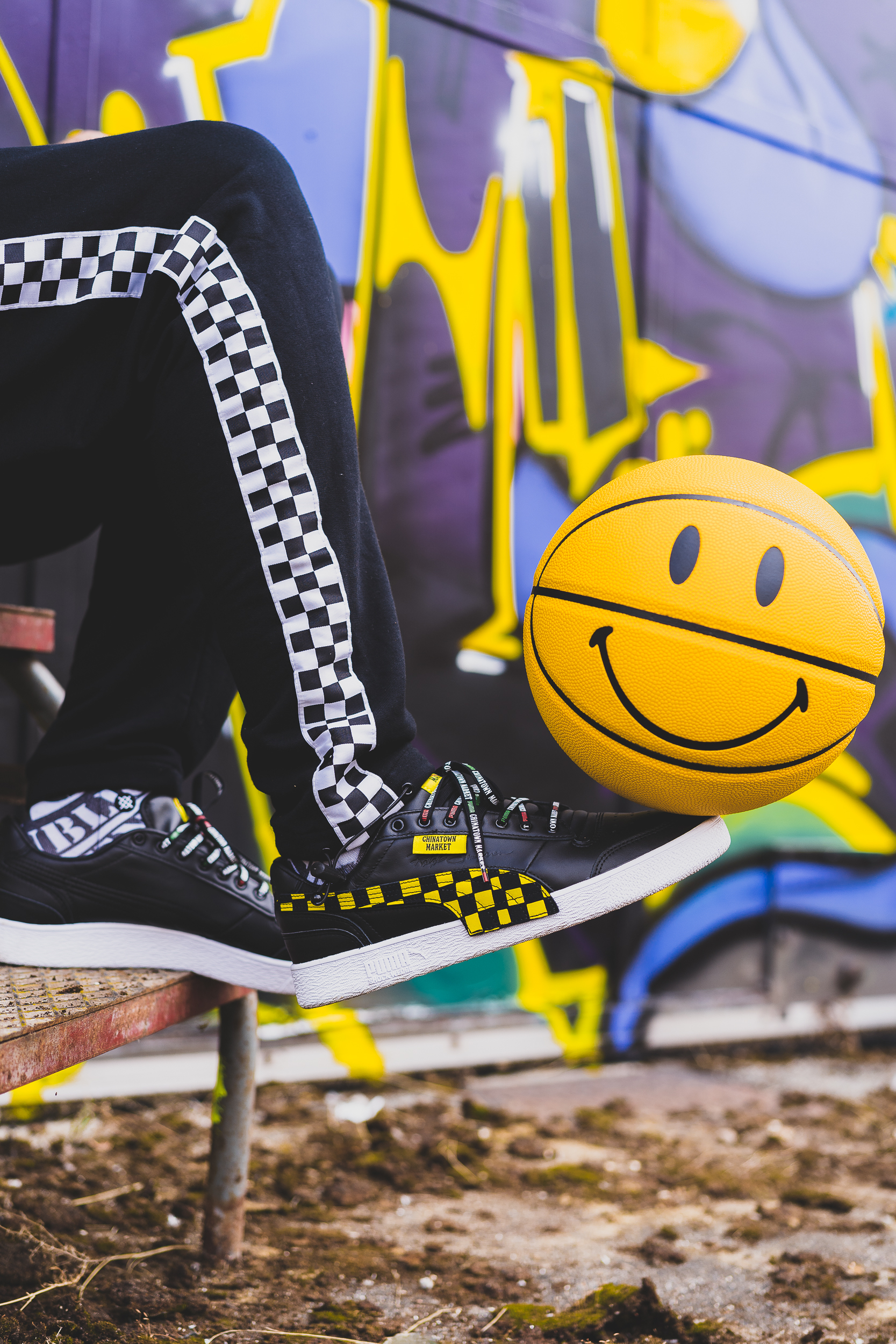 CHINATOWN MARKET X PUMA RALPH SAMPSON LO BLACK