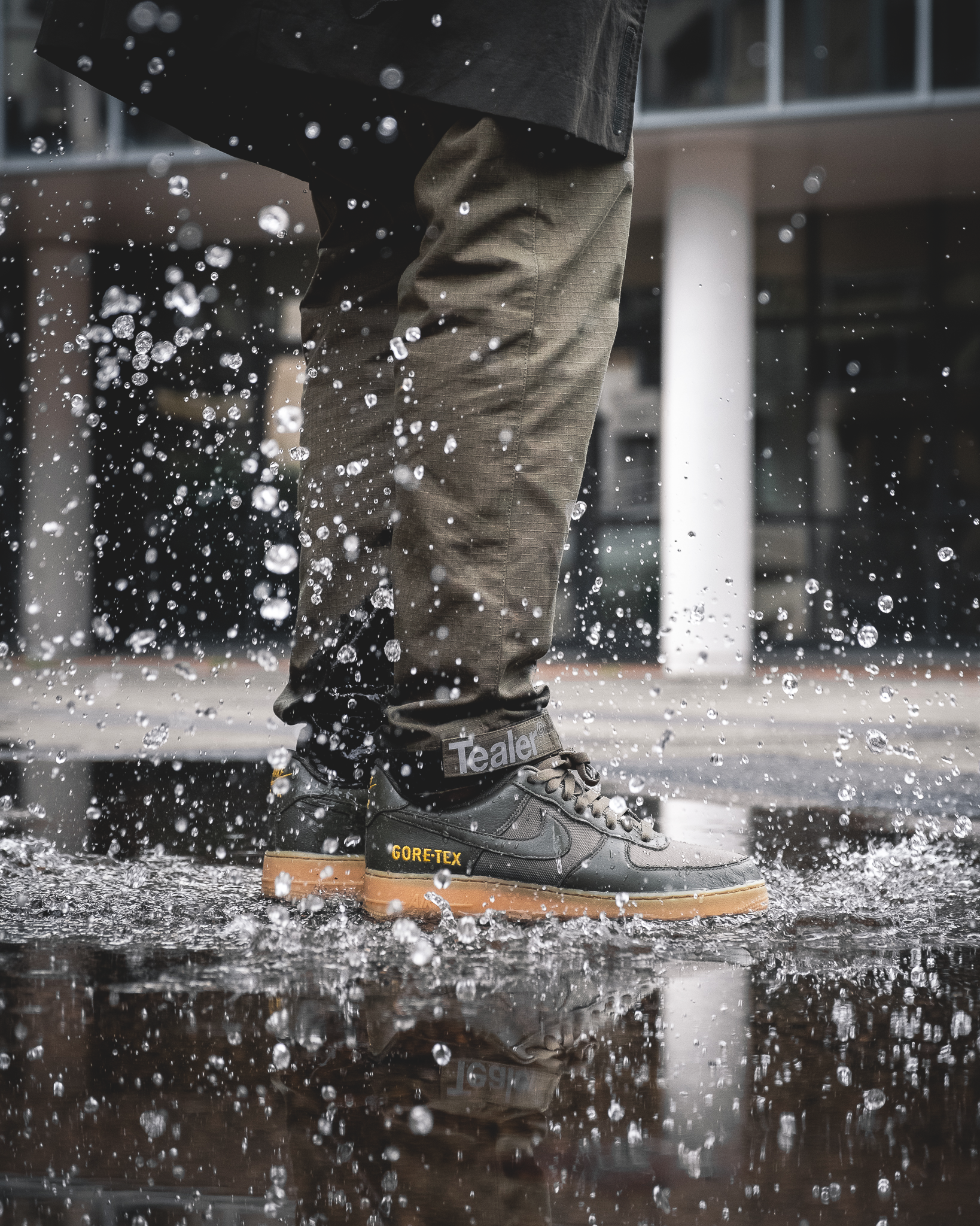 NIKE AIR FORCE 1 LOW GORE-TEX « OLIVE »