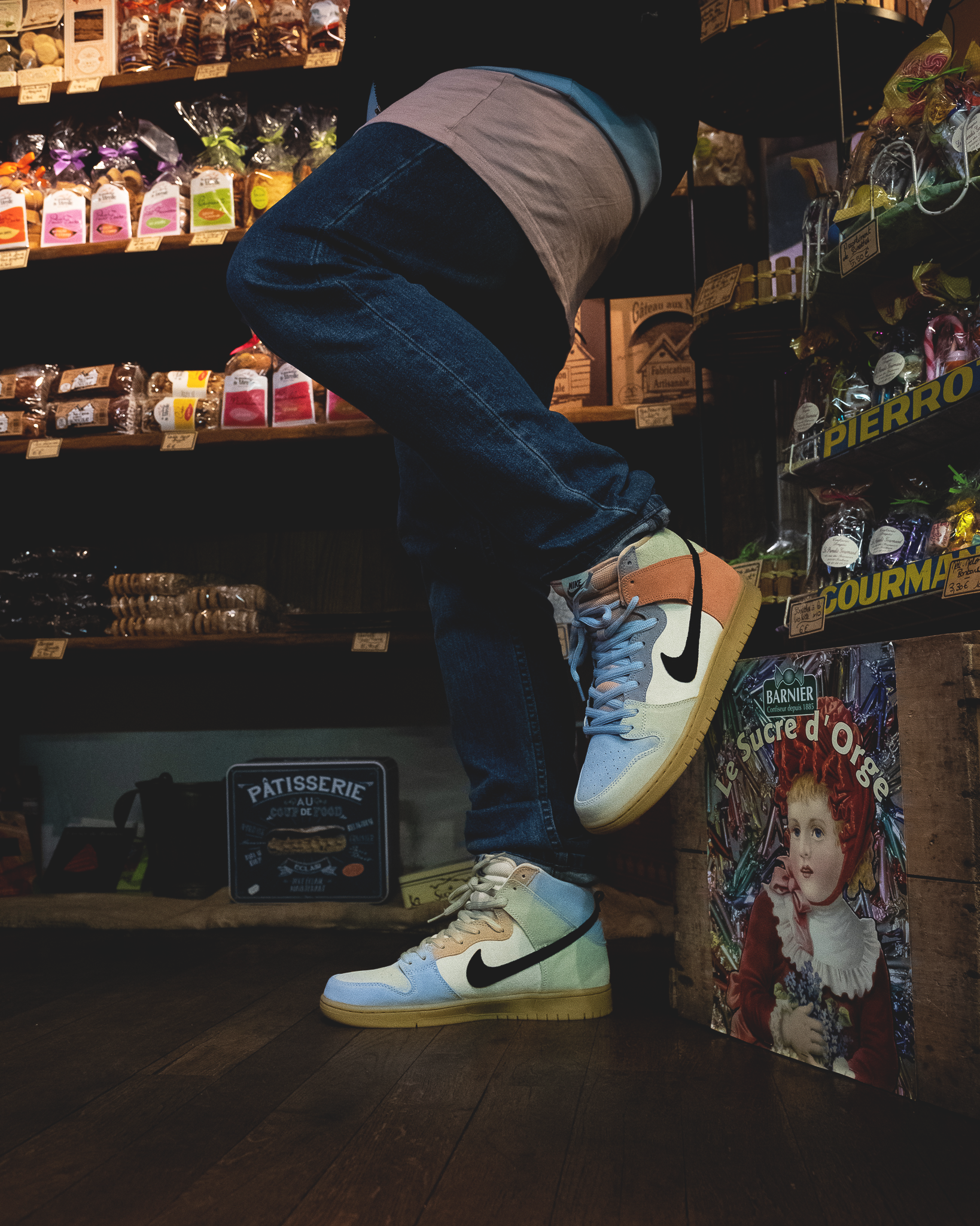 NIKE SB DUNK HIGH PRO « EASTER SPECTRUM »