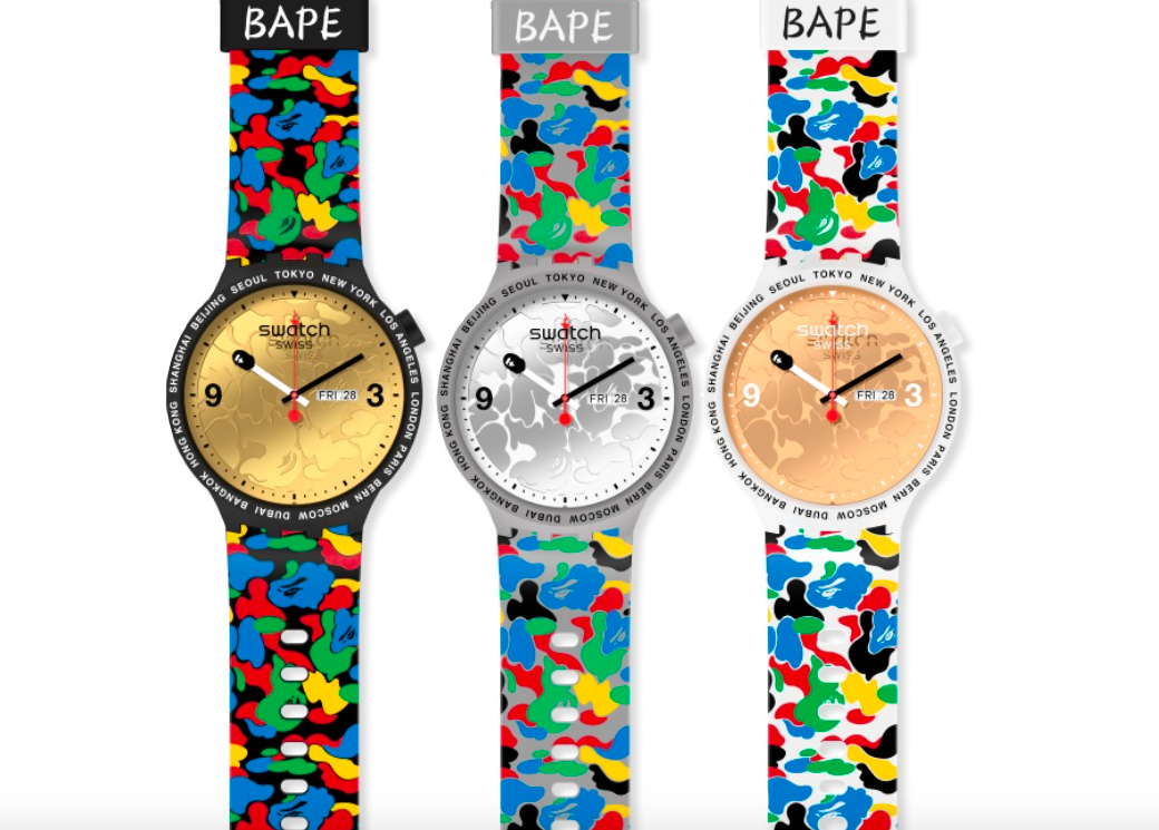 BAPE x Swatch Big Bold 2020, photo 6