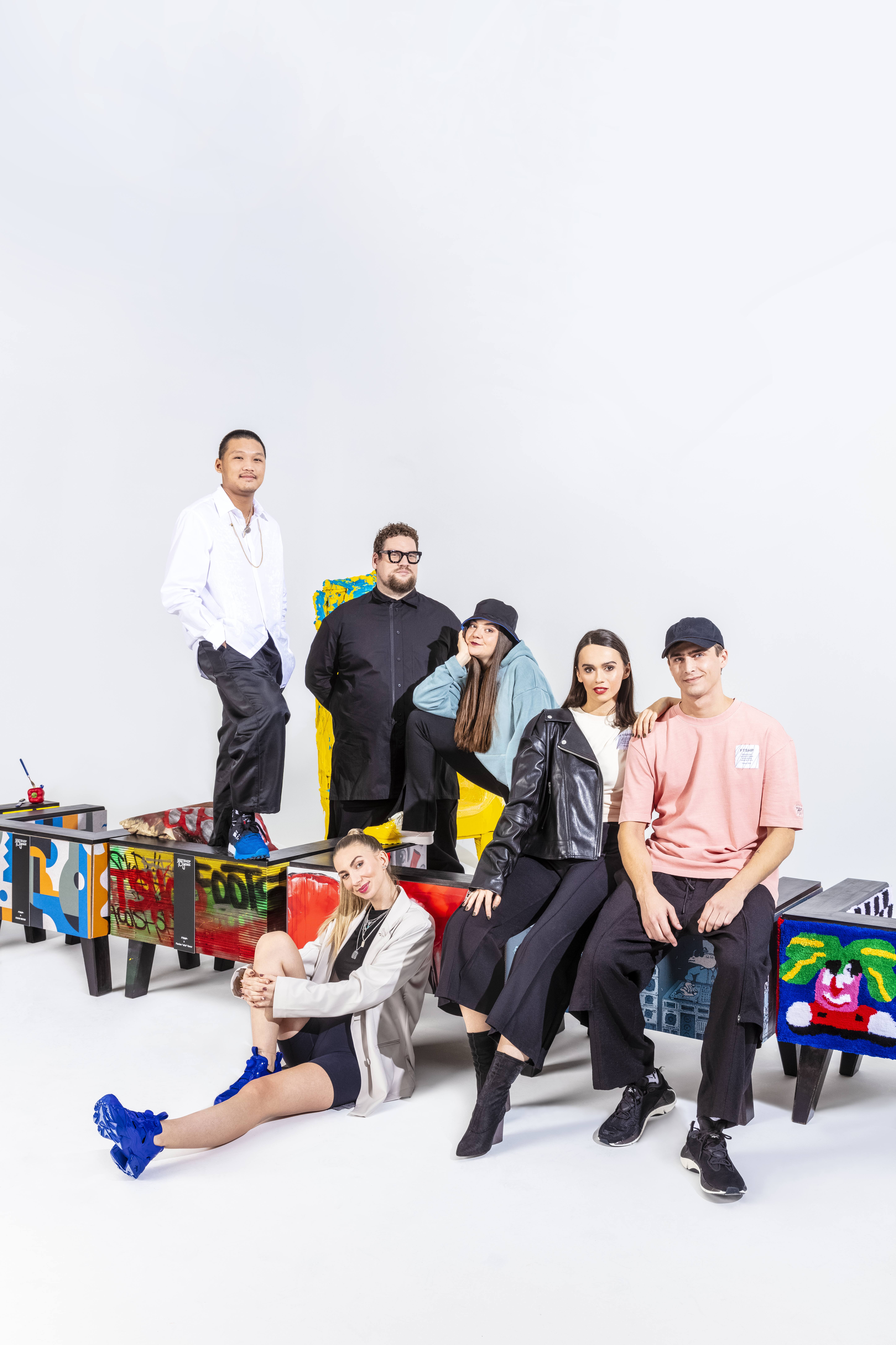 Collection Footshop 10ème anniversaire, avec Kartoons, 10 artistes européens et Reebok