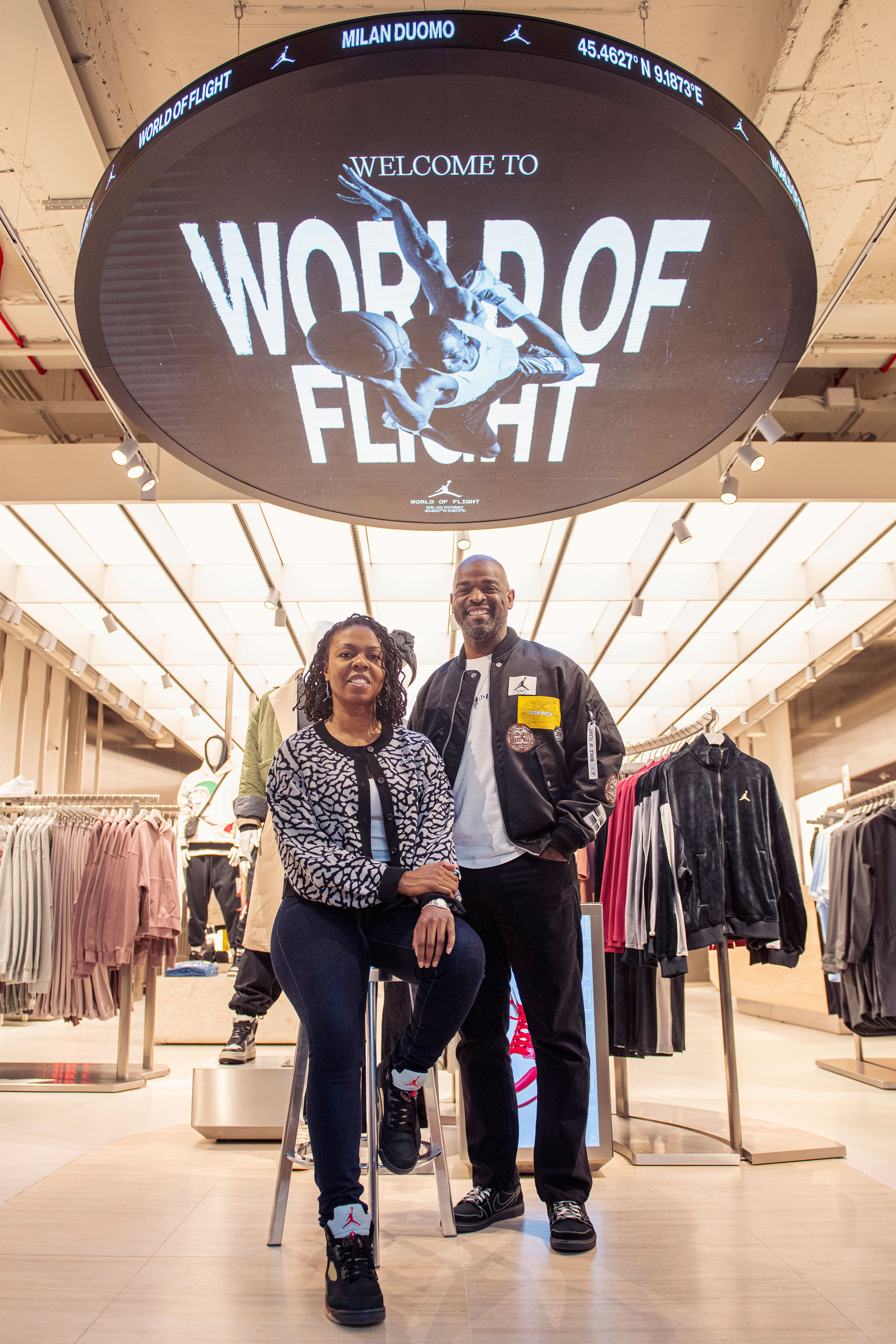 First « Jordan World of Flight » store, photo 4