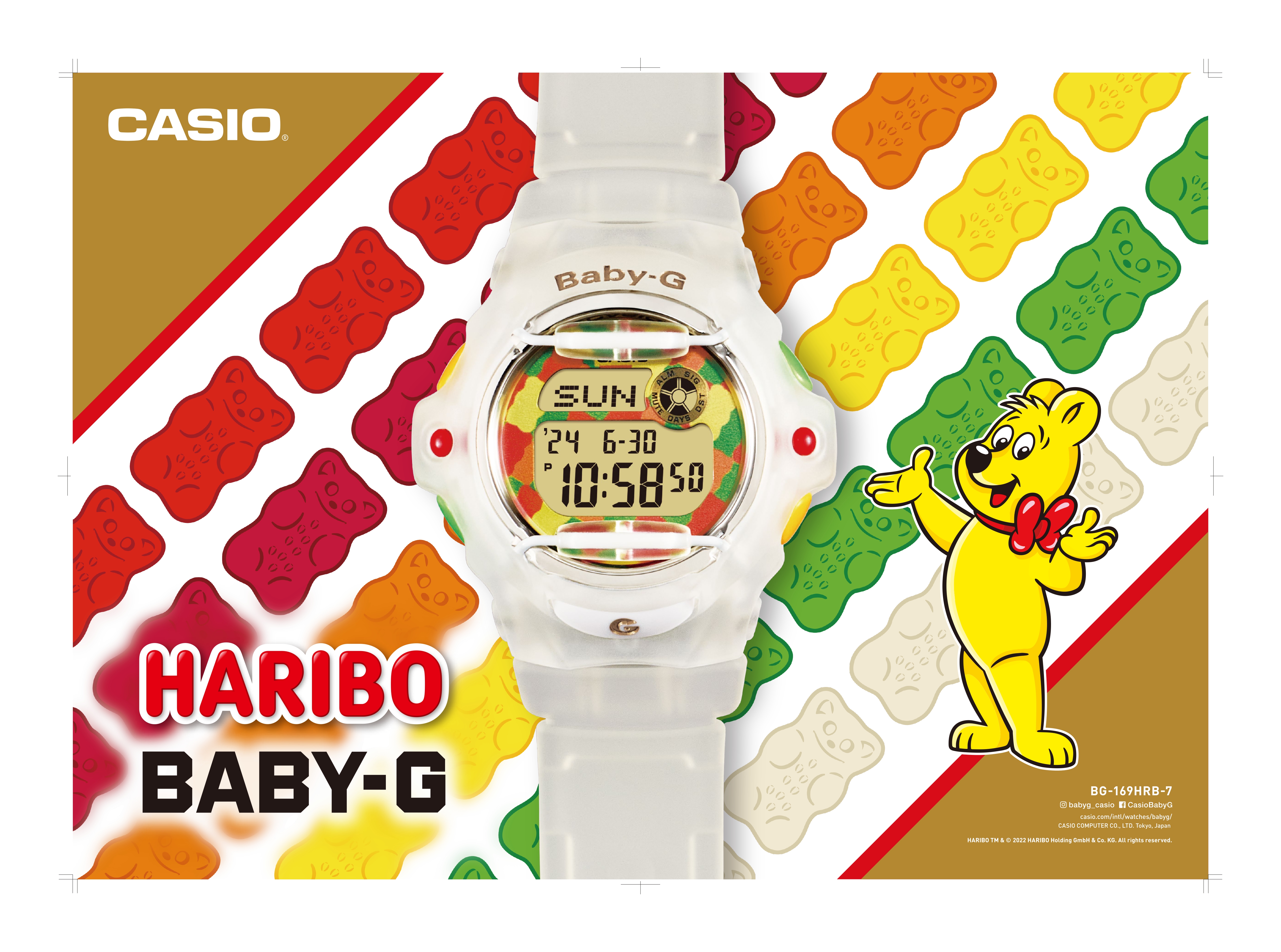 G-SHOCK BABY-G BG-169HRB-7ER x HARIBO, photo 1
