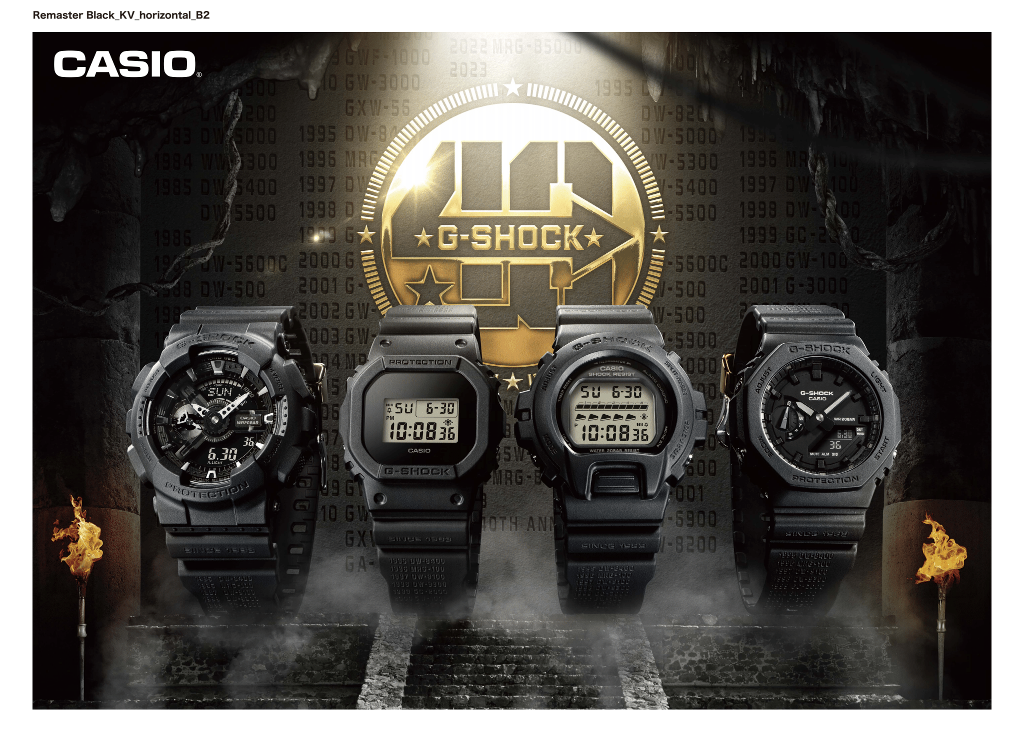 G-SHOCK capsule REMASTER BLACK