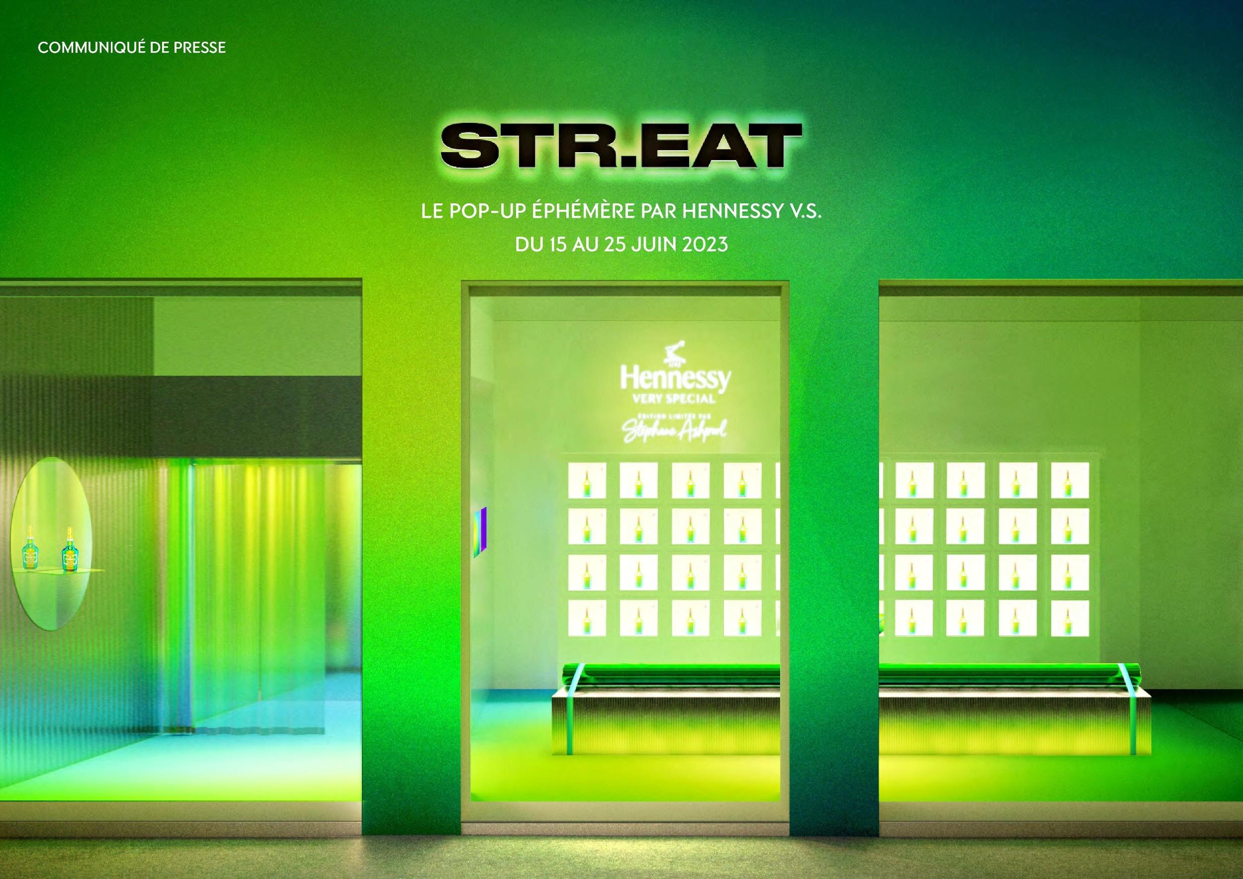 STR.EAT, le pop-up par Hennessy V.S