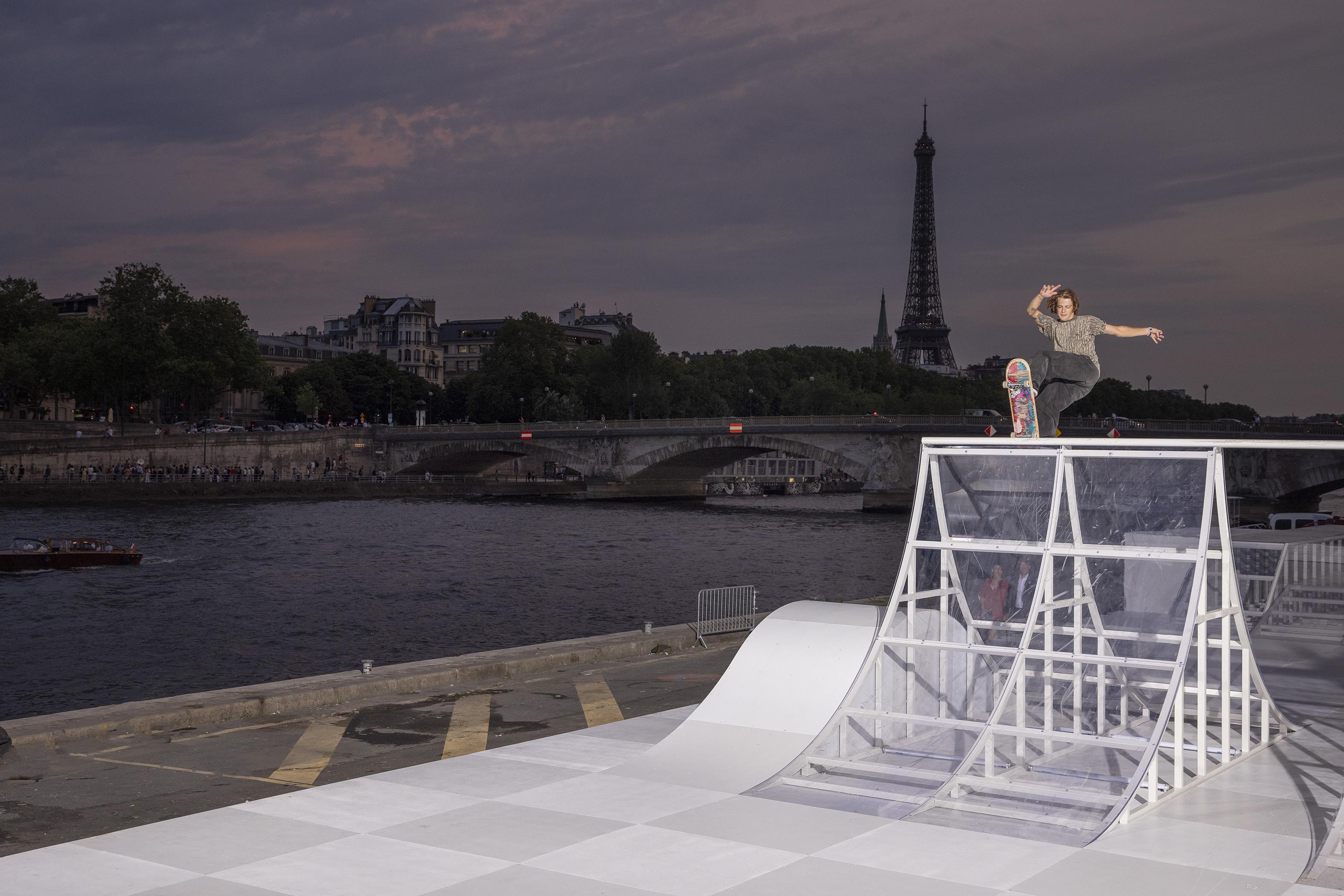 Skatepark XXL éphémère à Paris pour le lancement de la ligne OTW by Vans, photo 5