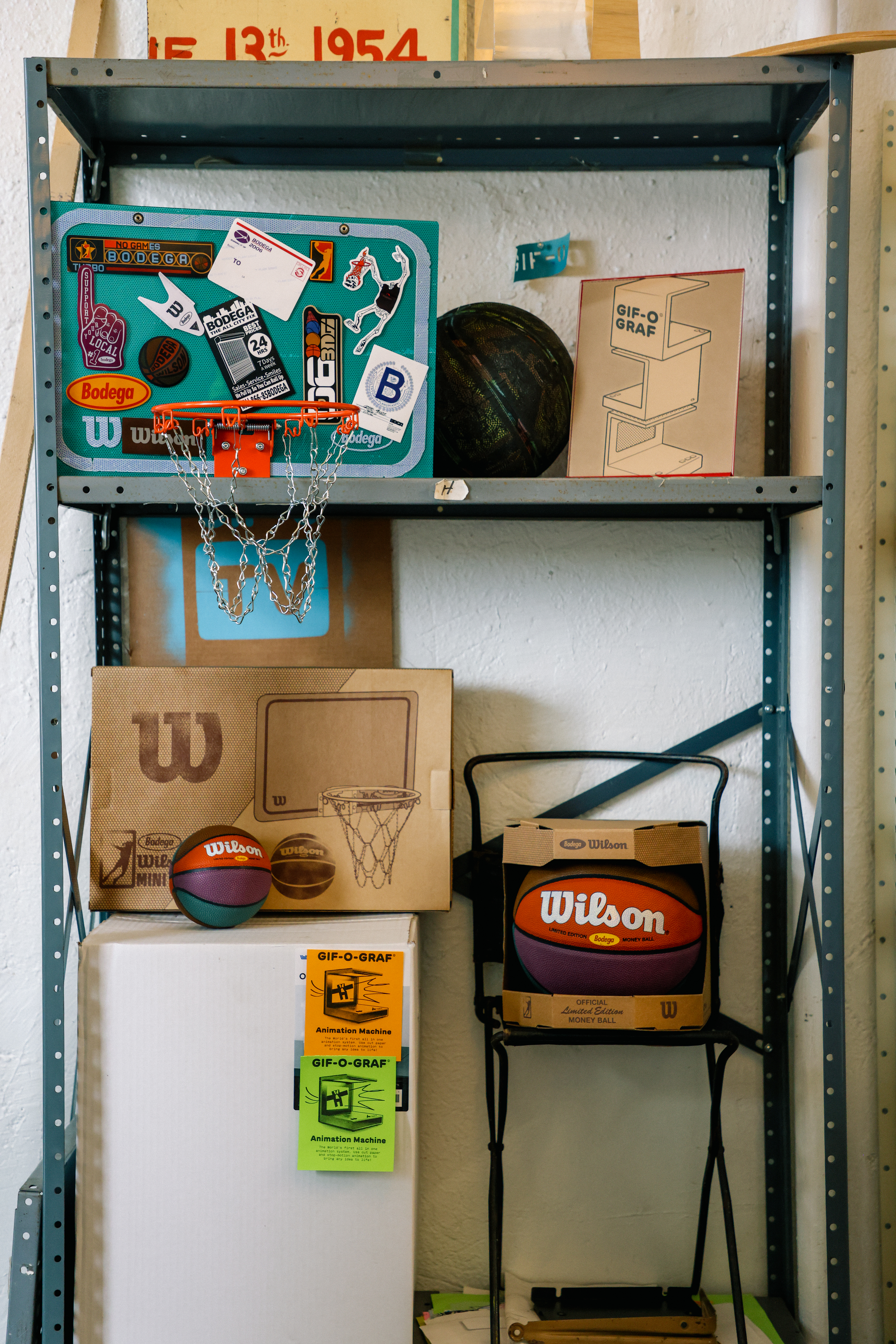 BODEGA x WILSON Basketball & Mini Hoop 