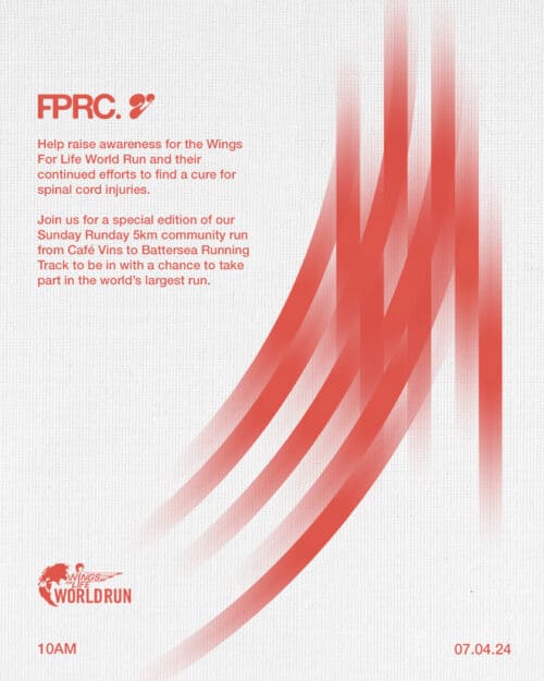 Footpatrol RC for « Wings For Life »