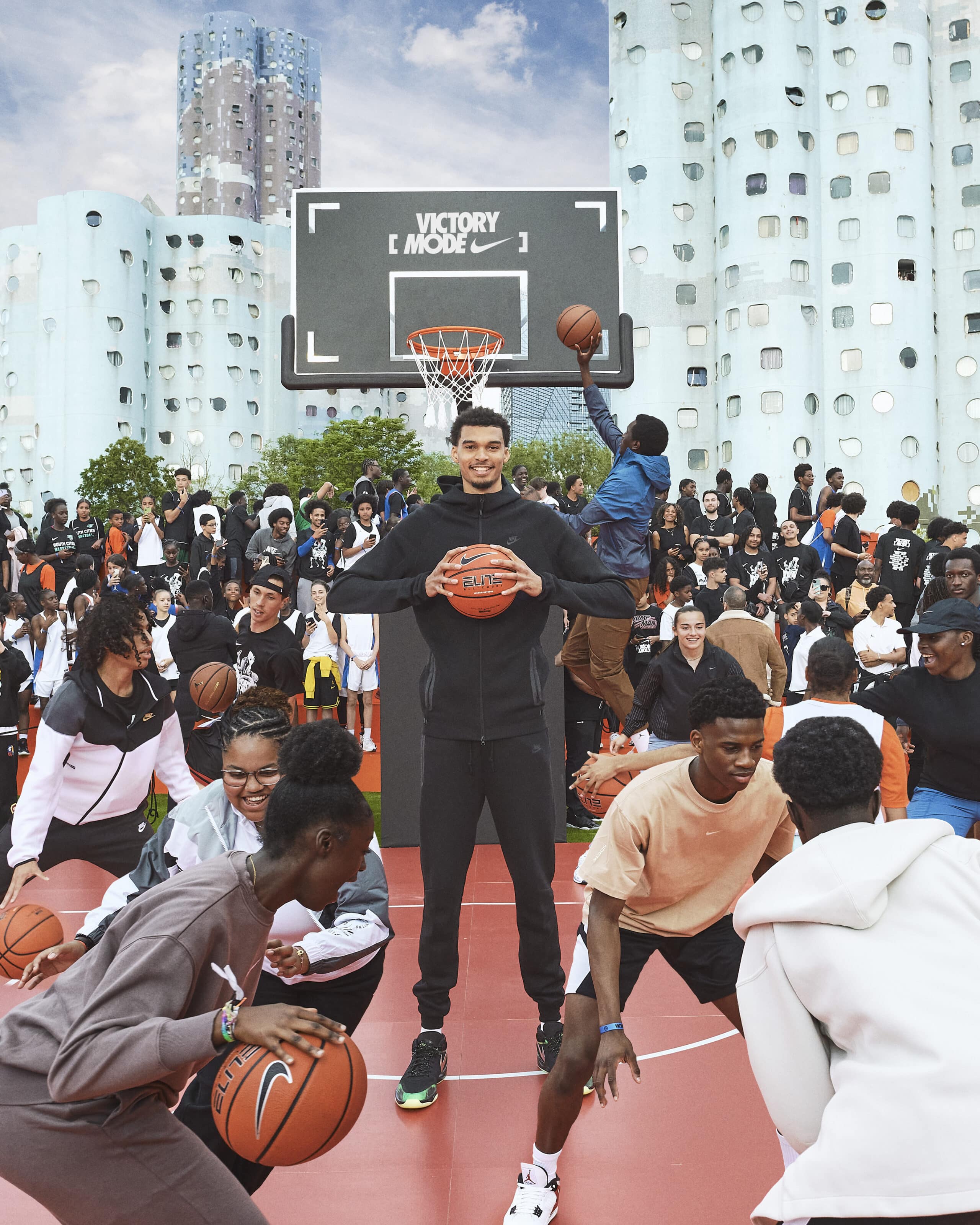 Event Nike VICTORY MODE à Nanterre avec Victor Wembanyama