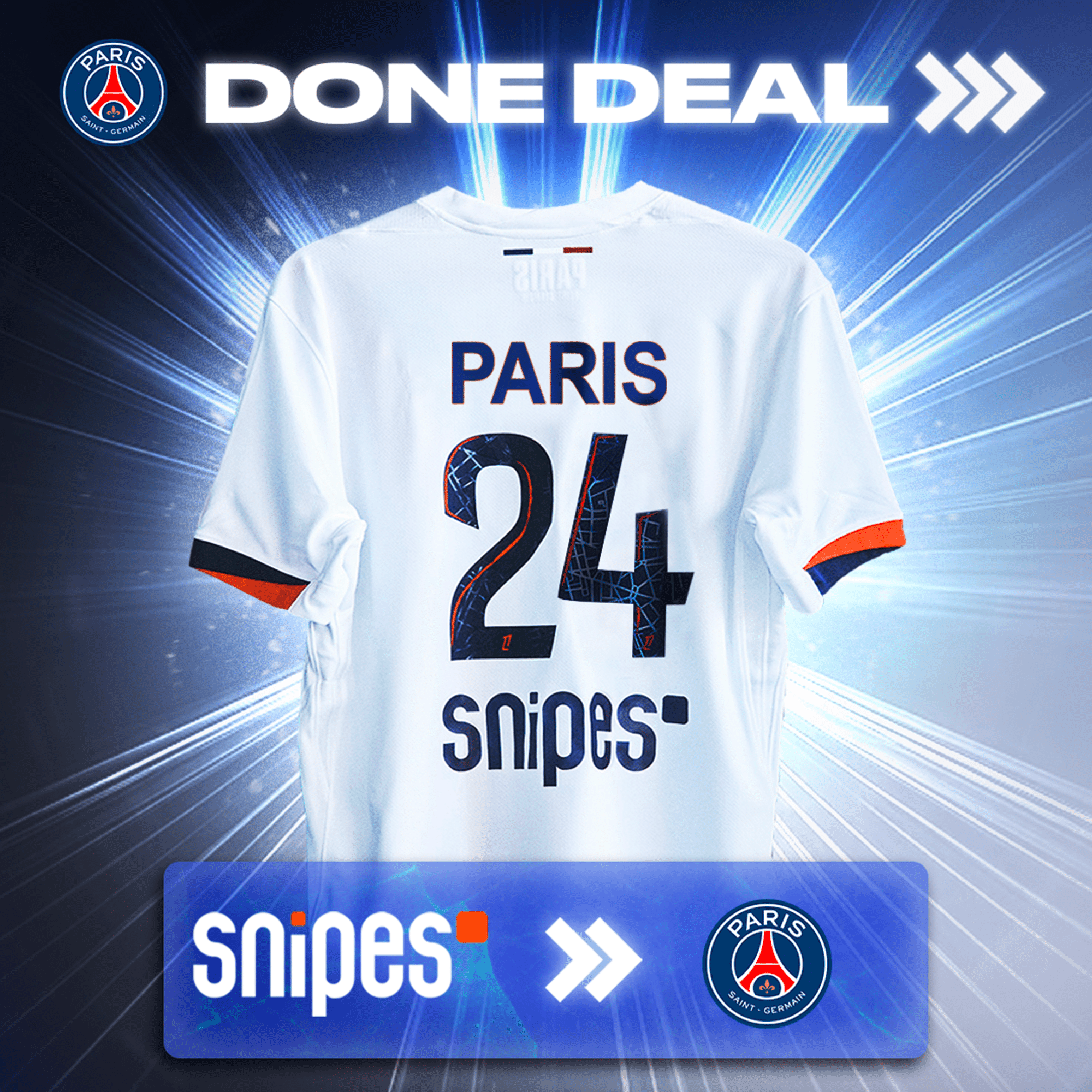 SNIPES devient le nouveau « Partenaire Officiel Culture & Communauté » du PSG