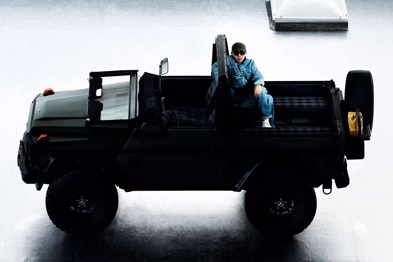 Mercedes-Benz Classe G Past II Future en collaboration avec Moncler et NIGO
