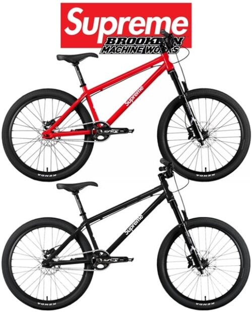 Supreme x Brooklyn Machine Works Hardtail Park Bike
