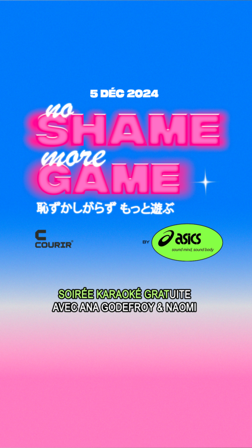 No Shame, More Game : ASICS Organise un Karaoké Géant pour Filles à Paris !