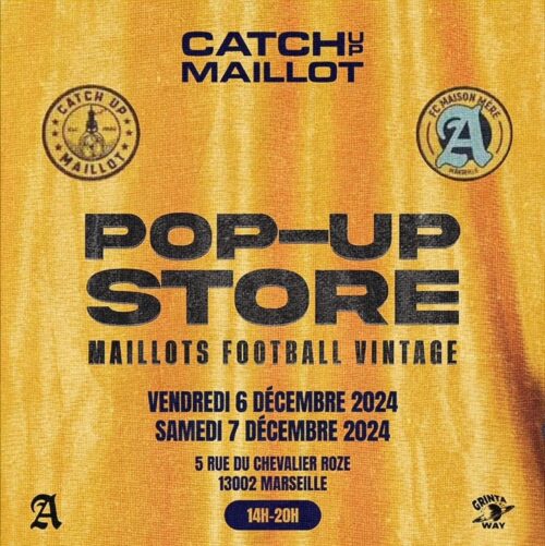CATCHUP MAILLOT débarque pour la 1ère fois à Marseille